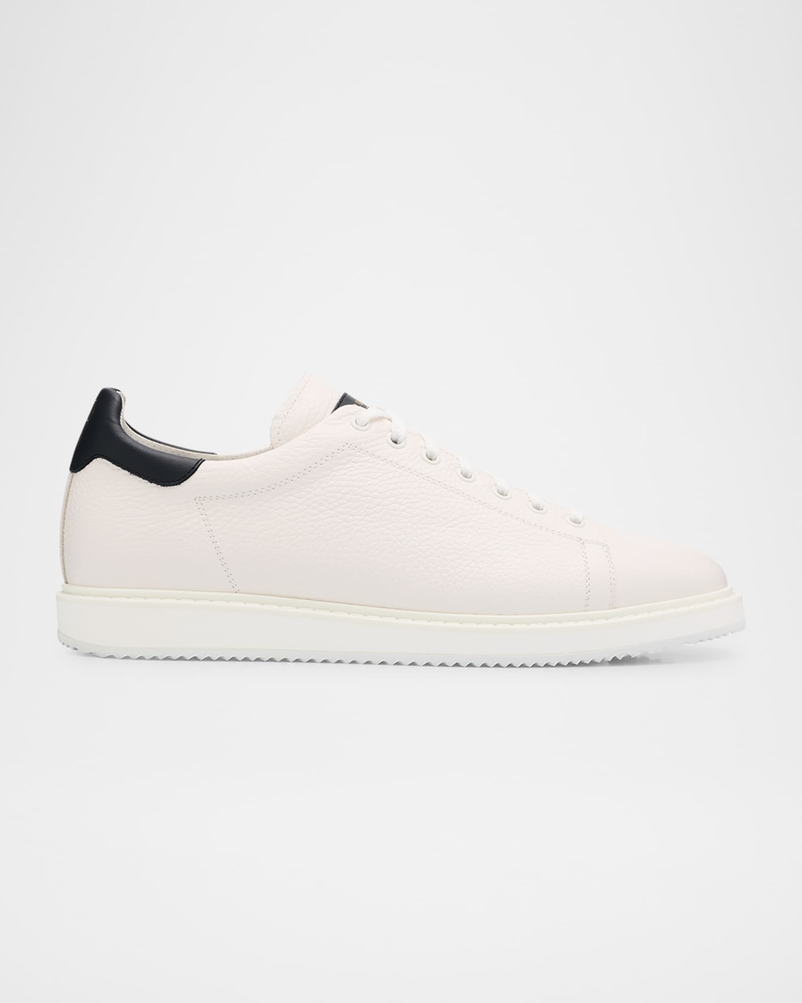 Men's Icaro Leather Low-Top Sneakers 0