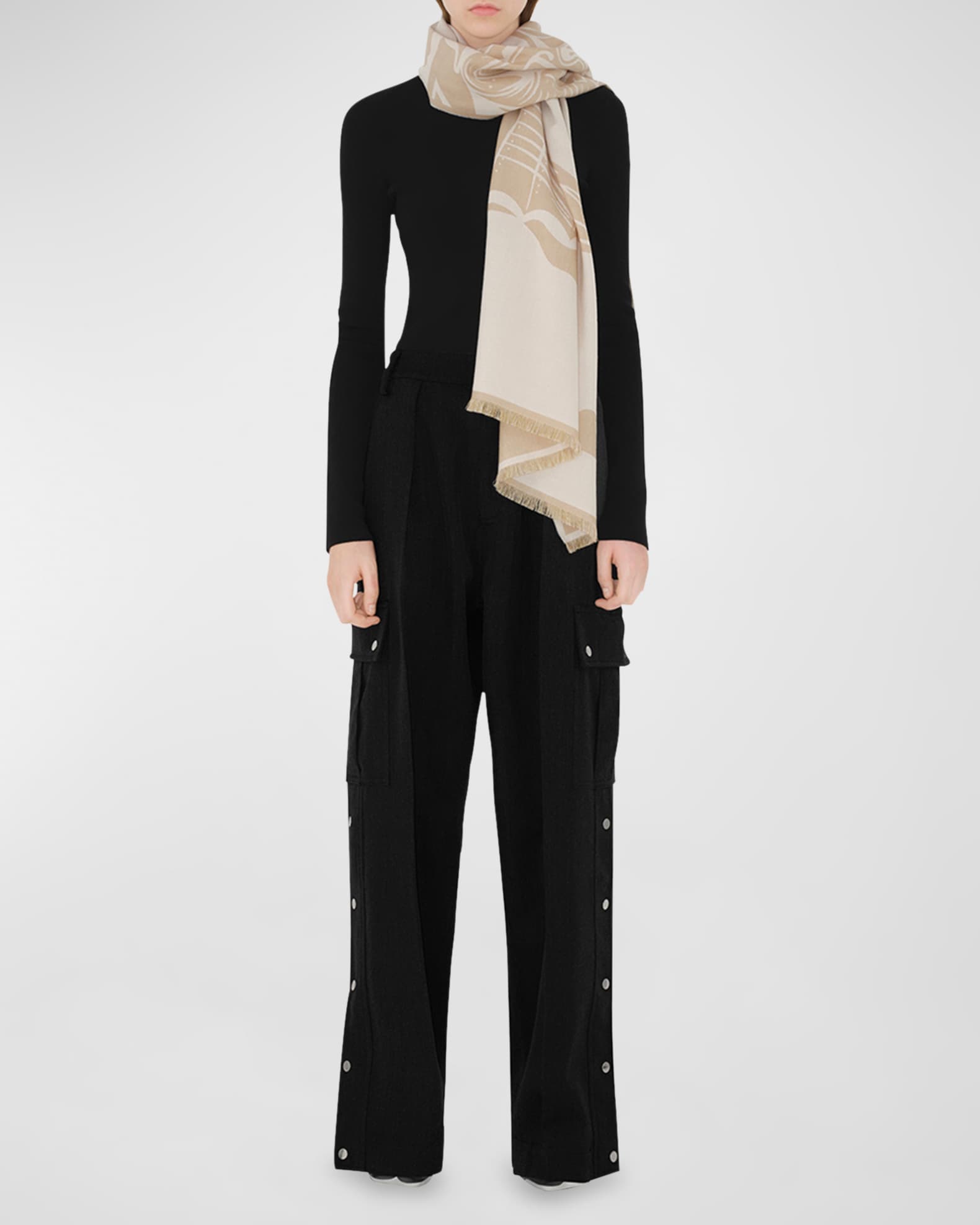 Neiman marcus burberry scarf clearance
