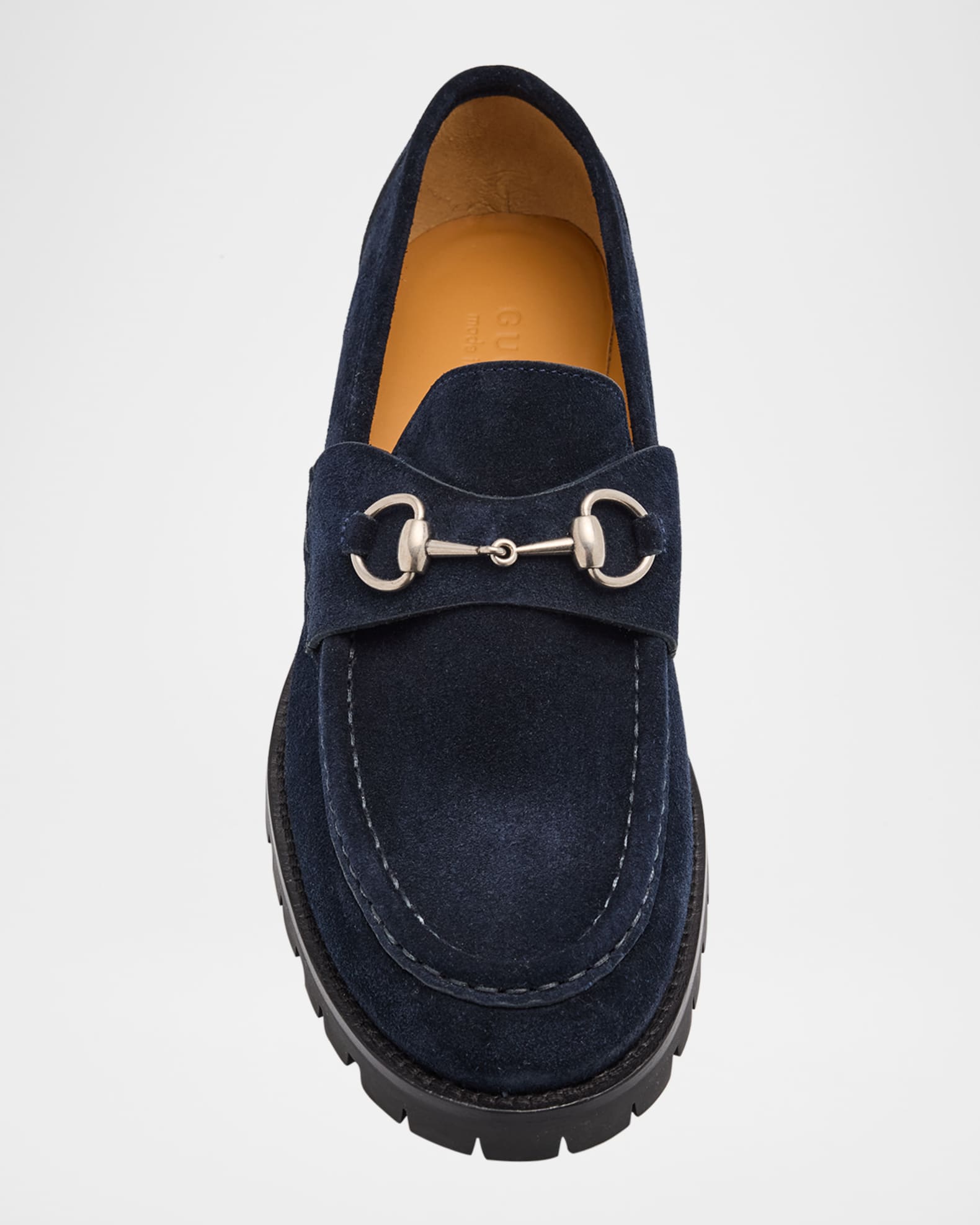 ※招き猫※ GUCCI レザーシューズ 386575 ブルー $_12.JPG?set_id=880000500F