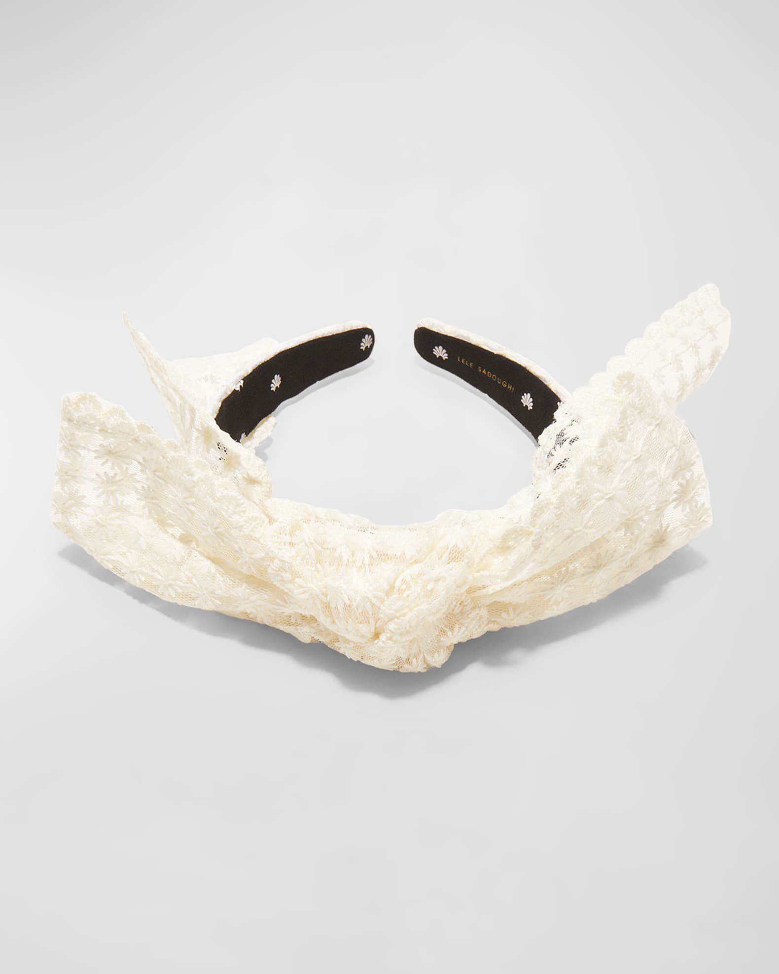 Shirley Lace Bow Headband  0
