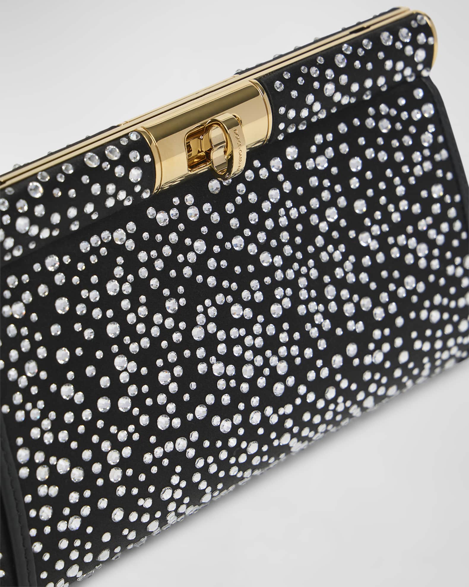Dolce&Gabbana Marlene Small Embellished Clutch Bag | Neiman