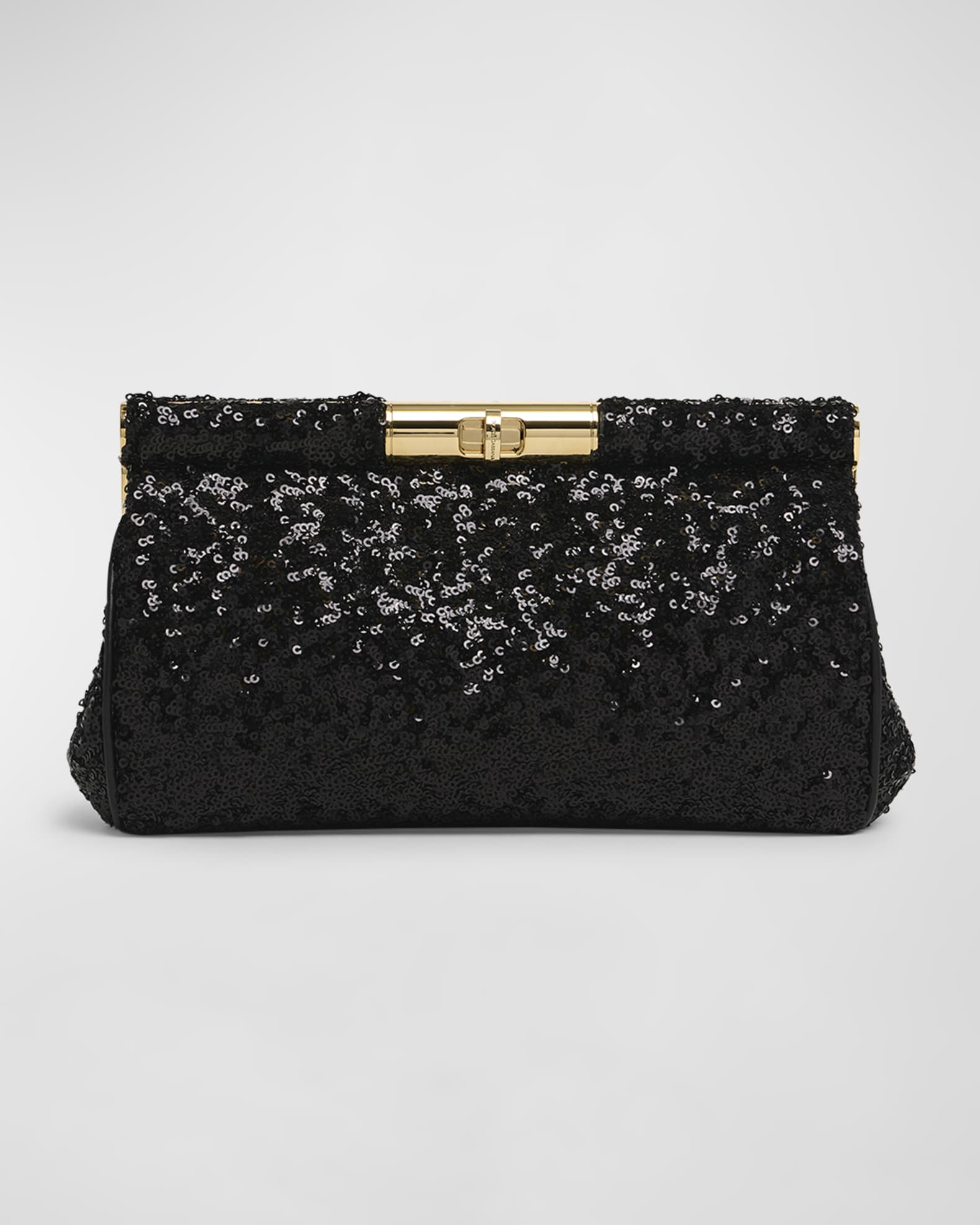 Dolce Gabbana Marlene Medium Sequined Clutch Bag Neiman Marcus