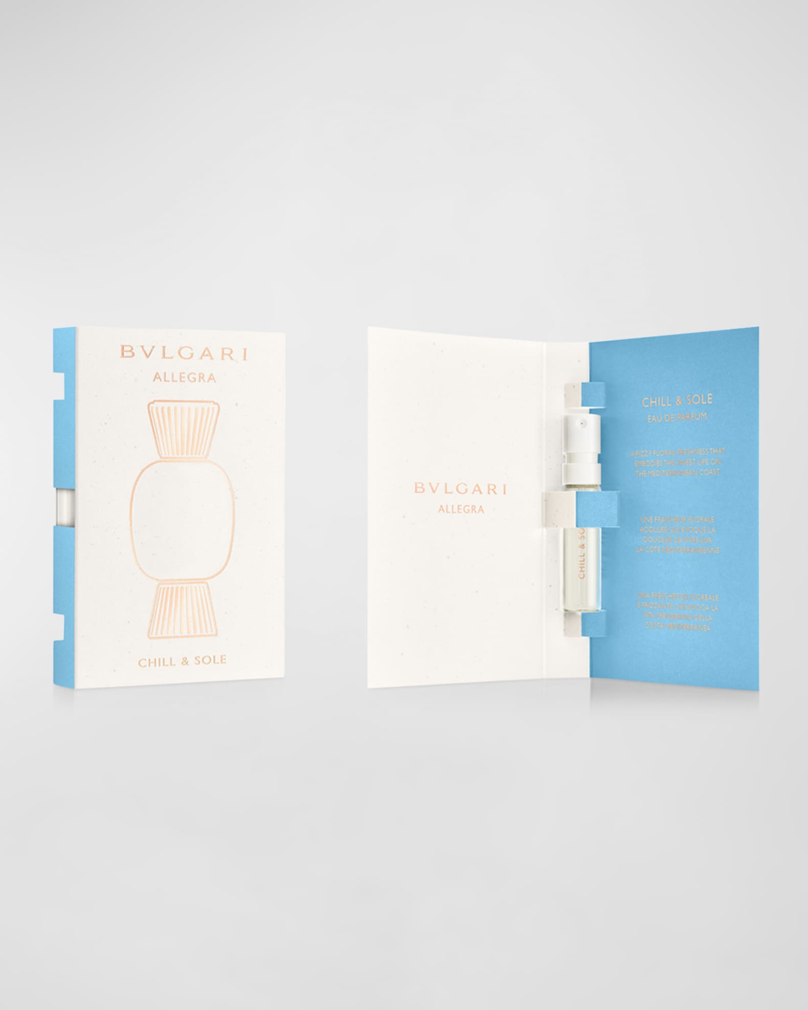 Chill N' Sole Eau de Parfum Sample, Yours with any $250 BVLGARI Order 0