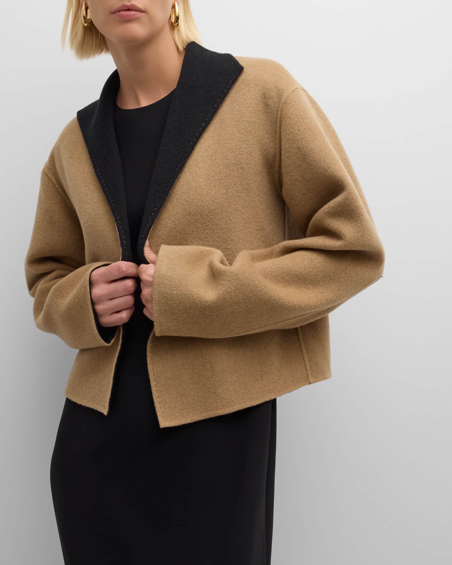 Reversible wool jacket online