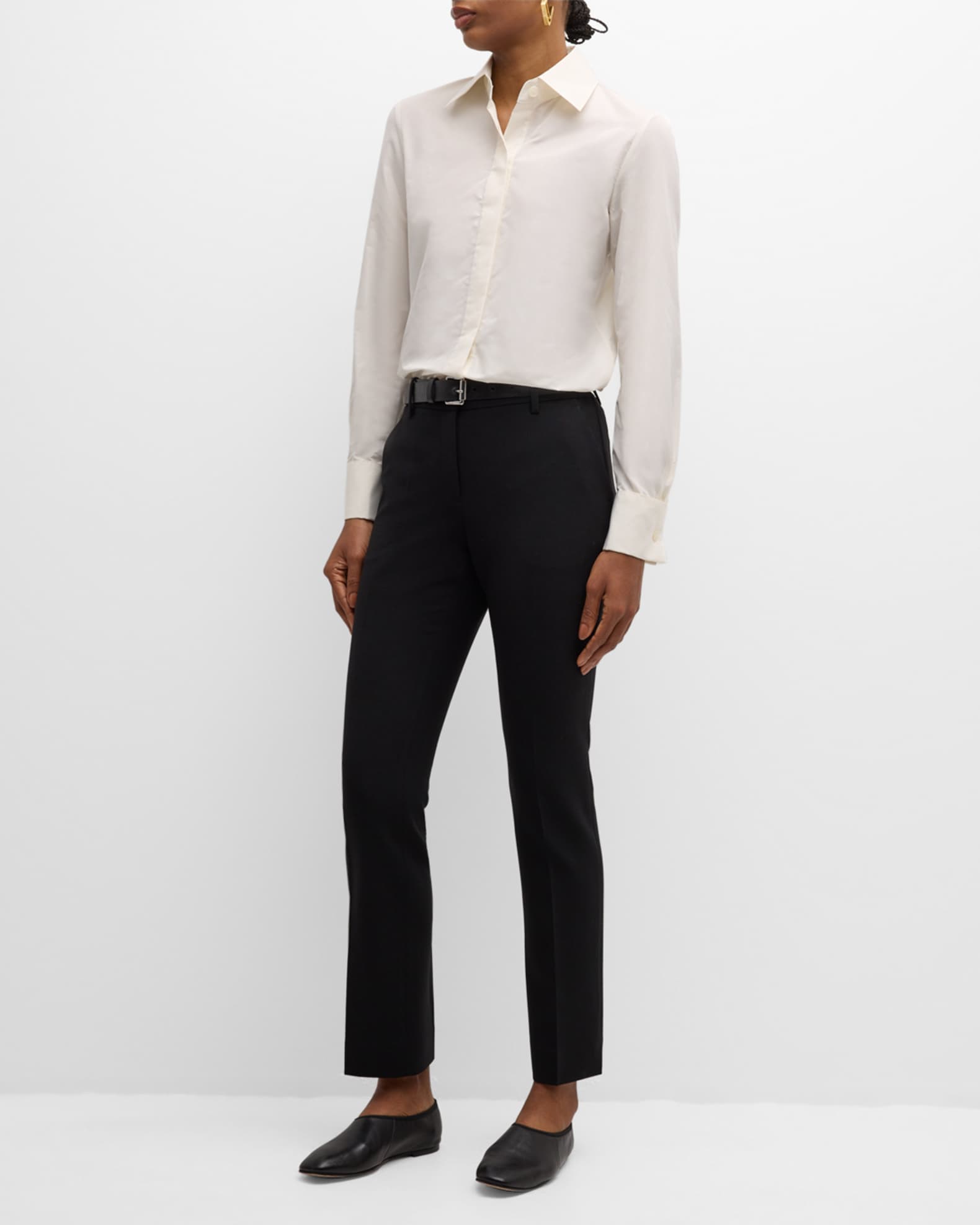 Manhattan Cropped Cigarette Pants 1