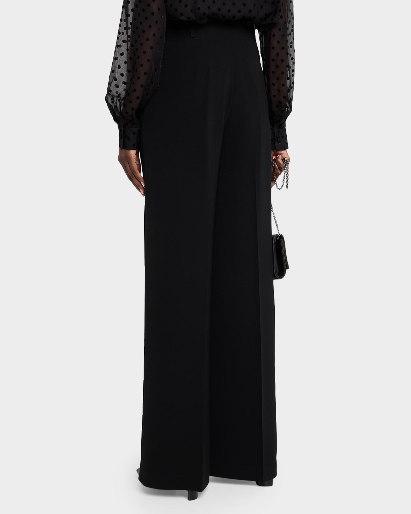 Lafayette 148 New York Thames Wide-Leg Crepe Pants | Neiman Marcus display picture 1