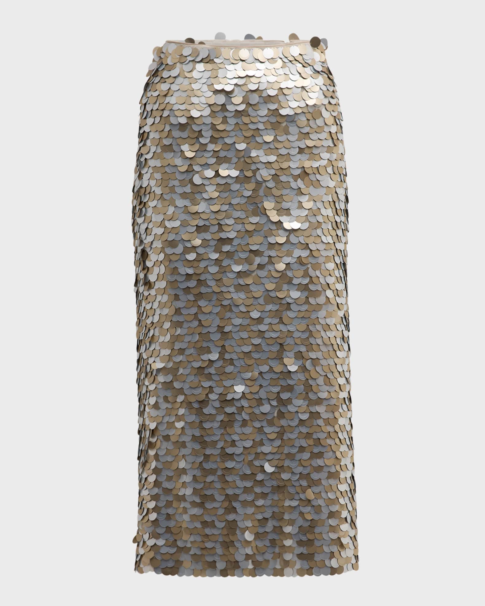 Lafayette 148 New York Sequin Midi Pencil Skirt Neiman Marcus