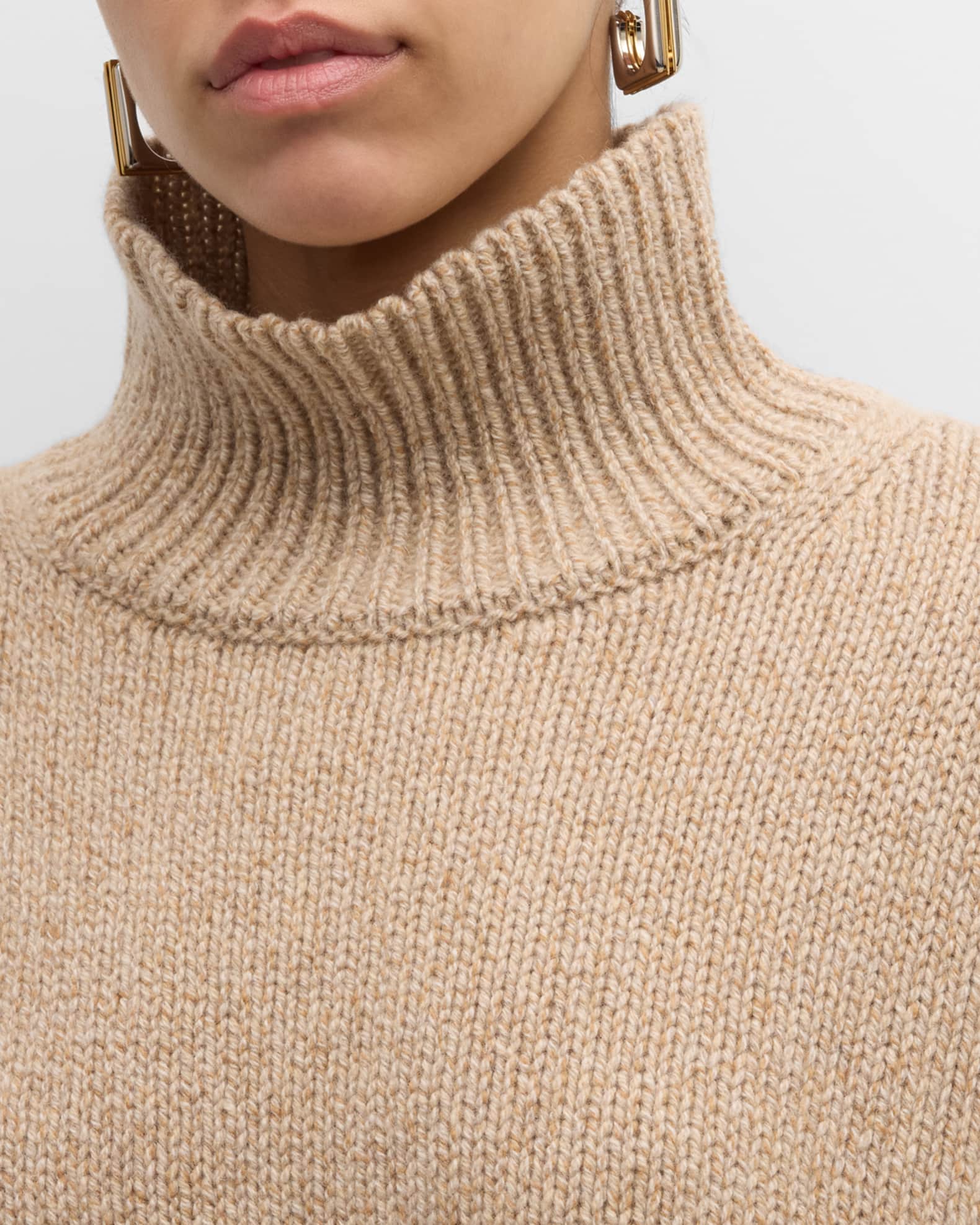 Lafayette 148 New York Oversized High Low Turtleneck Sweater Neiman Marcus