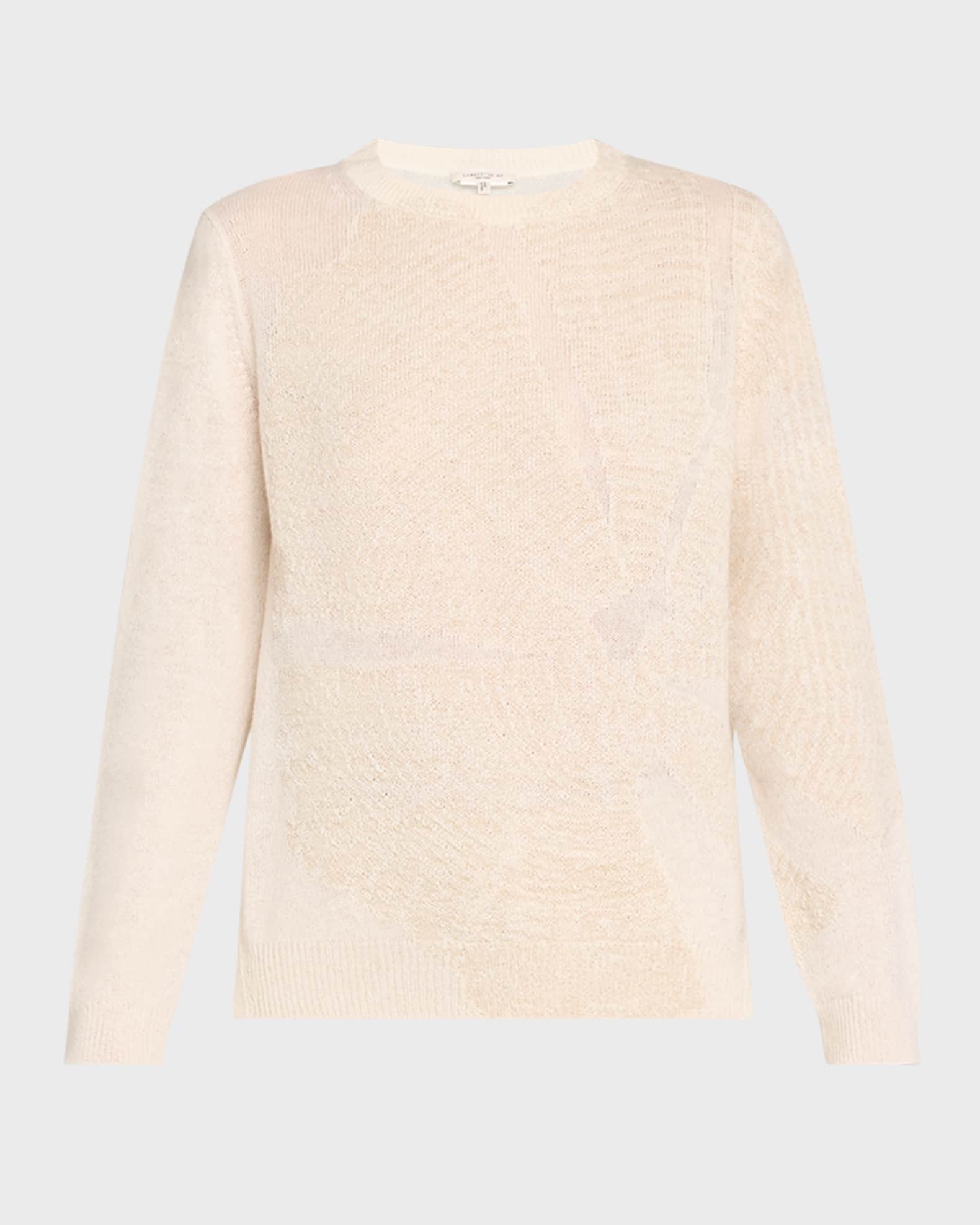 Cashmere intarsia sweater clearance