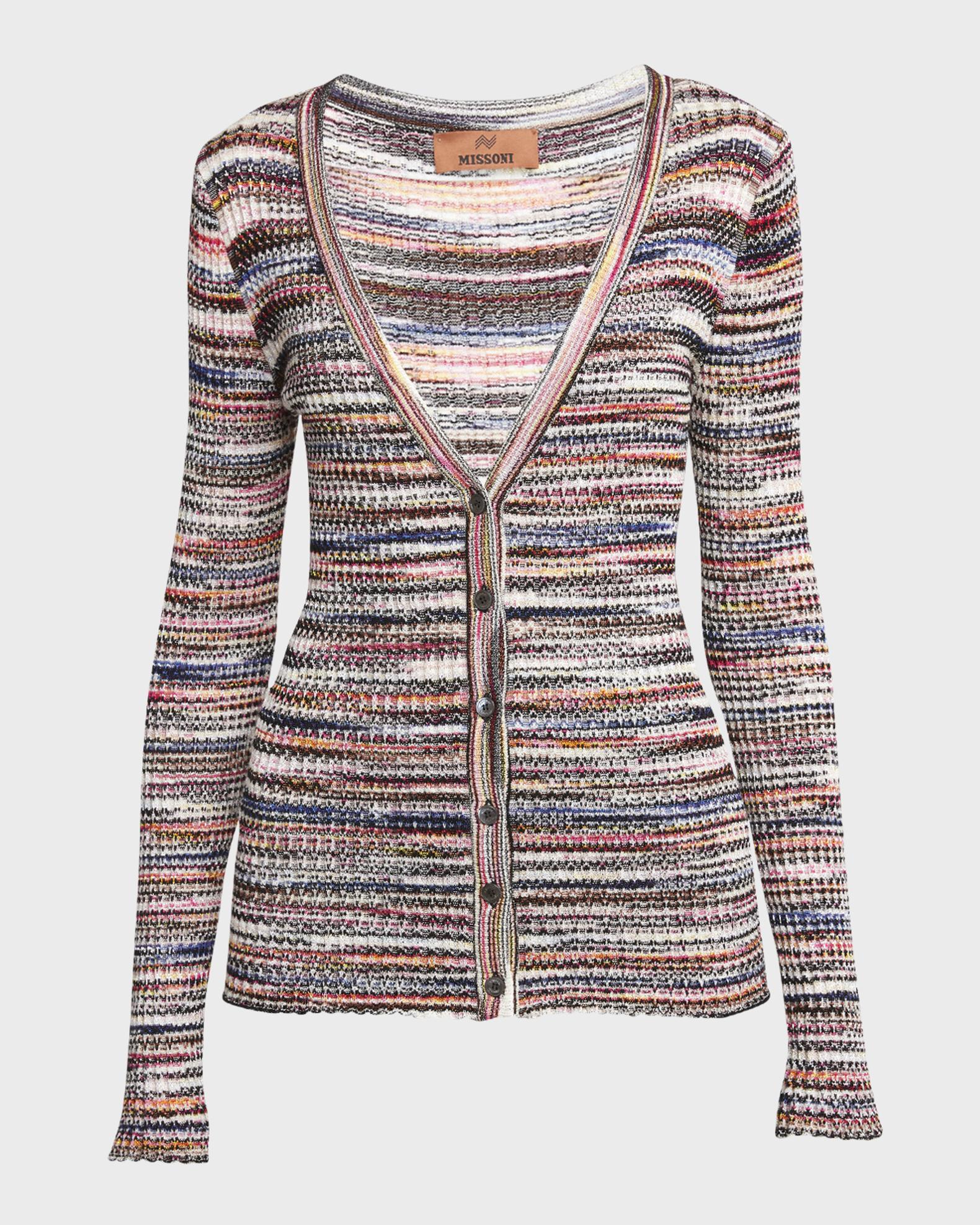 Missoni Patchwork Buttoned Cardigan | Neiman Marcus