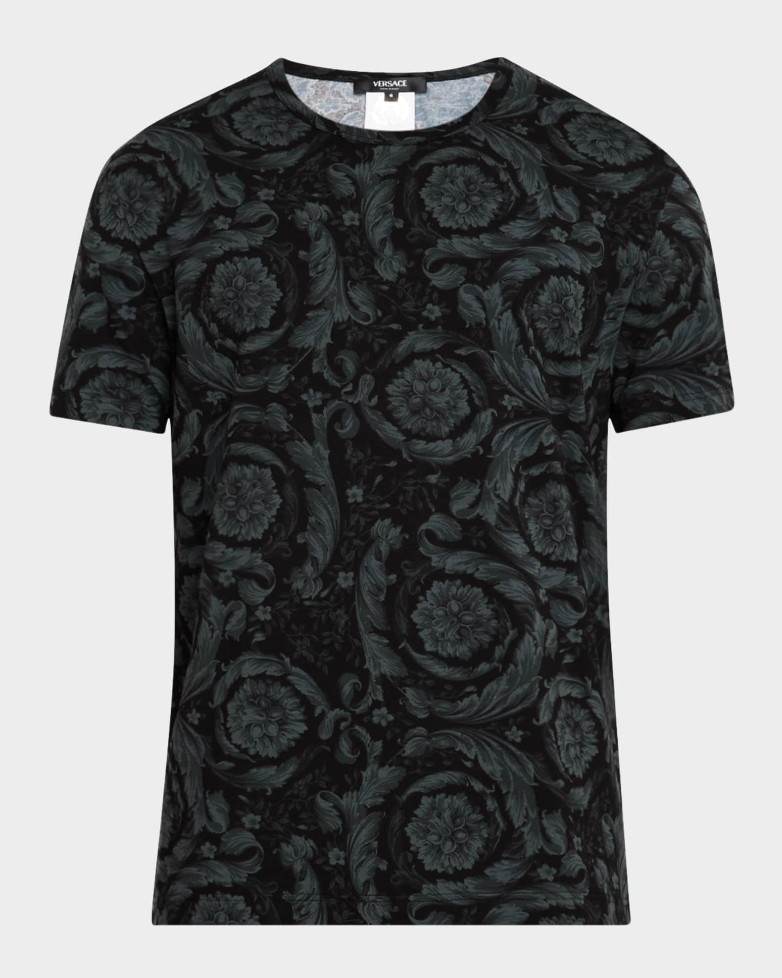 Versace mens lace shirt top