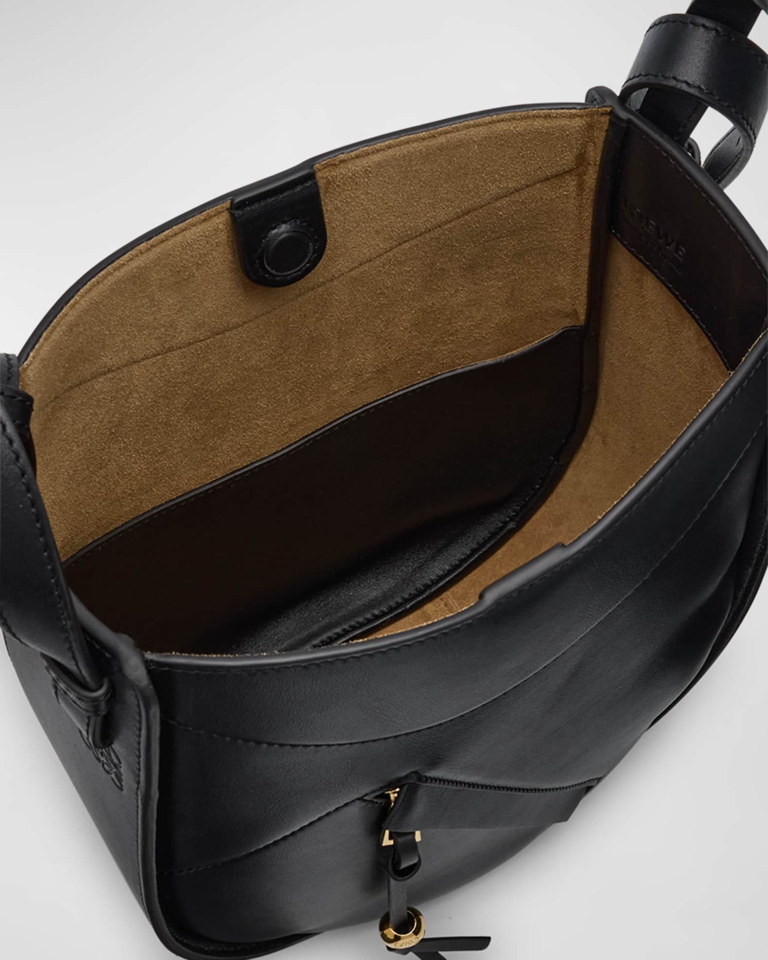 Loewe Hammock Slice Leather Crossbody Bag | Neiman Marcus