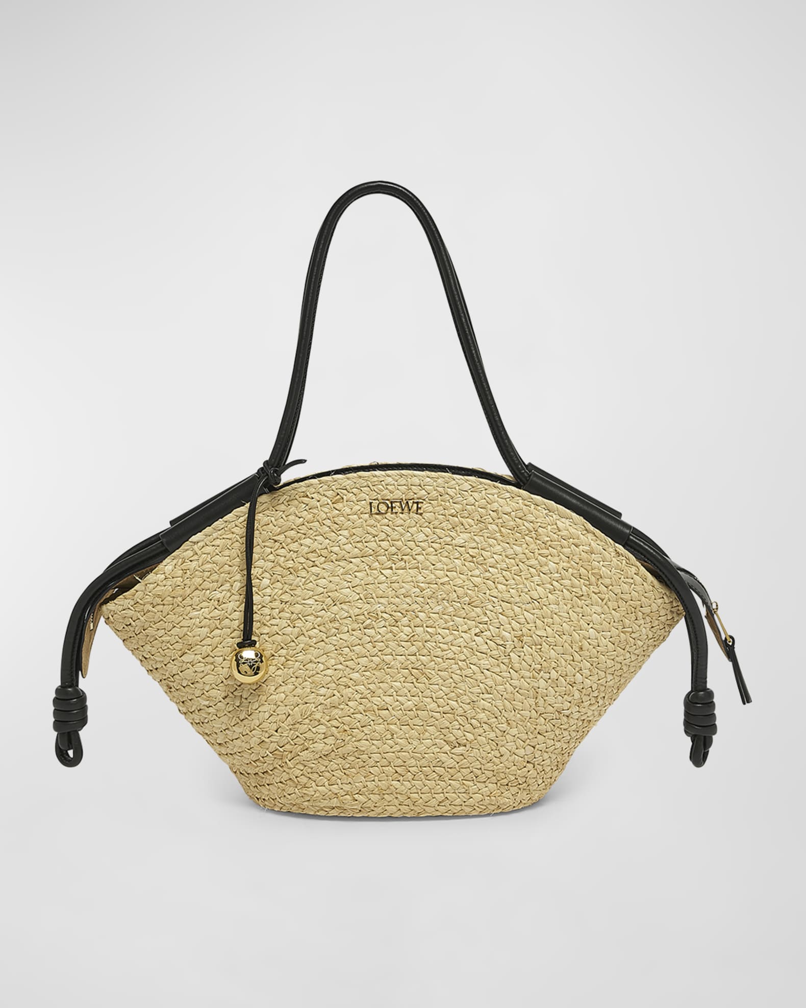 Loewe Small Paseo Basket Bag Natural