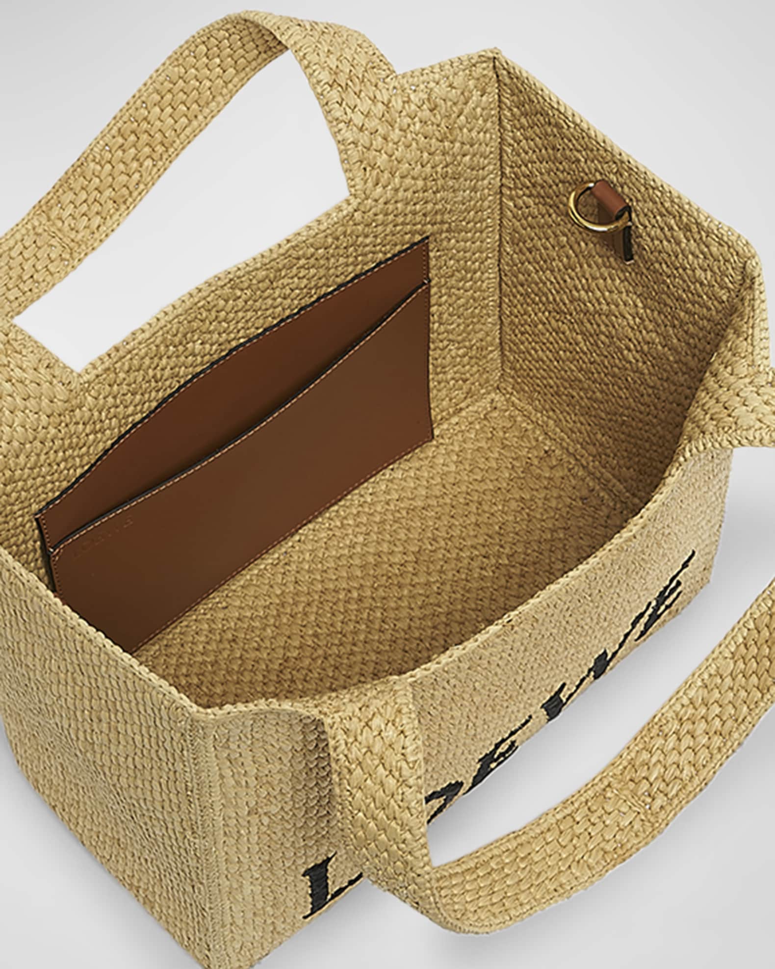 Loewe Large Logo Canvas Tote Bag Neiman Marcus