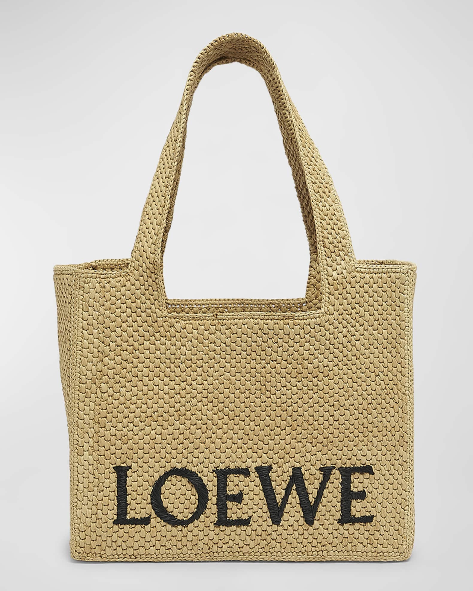 Loewe Large Logo Canvas Tote Bag