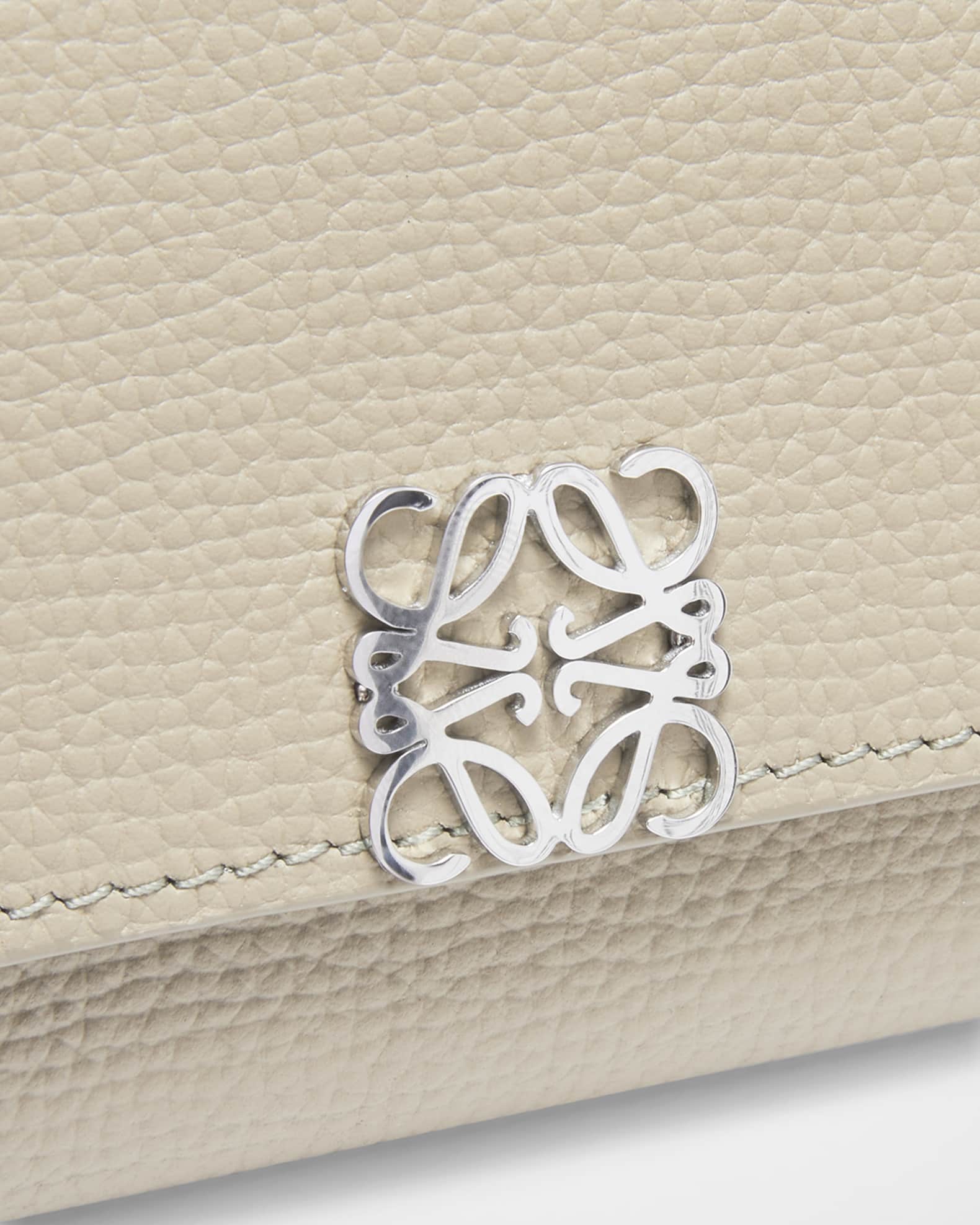 Loewe Small Anagram Leather Wallet Neiman Marcus
