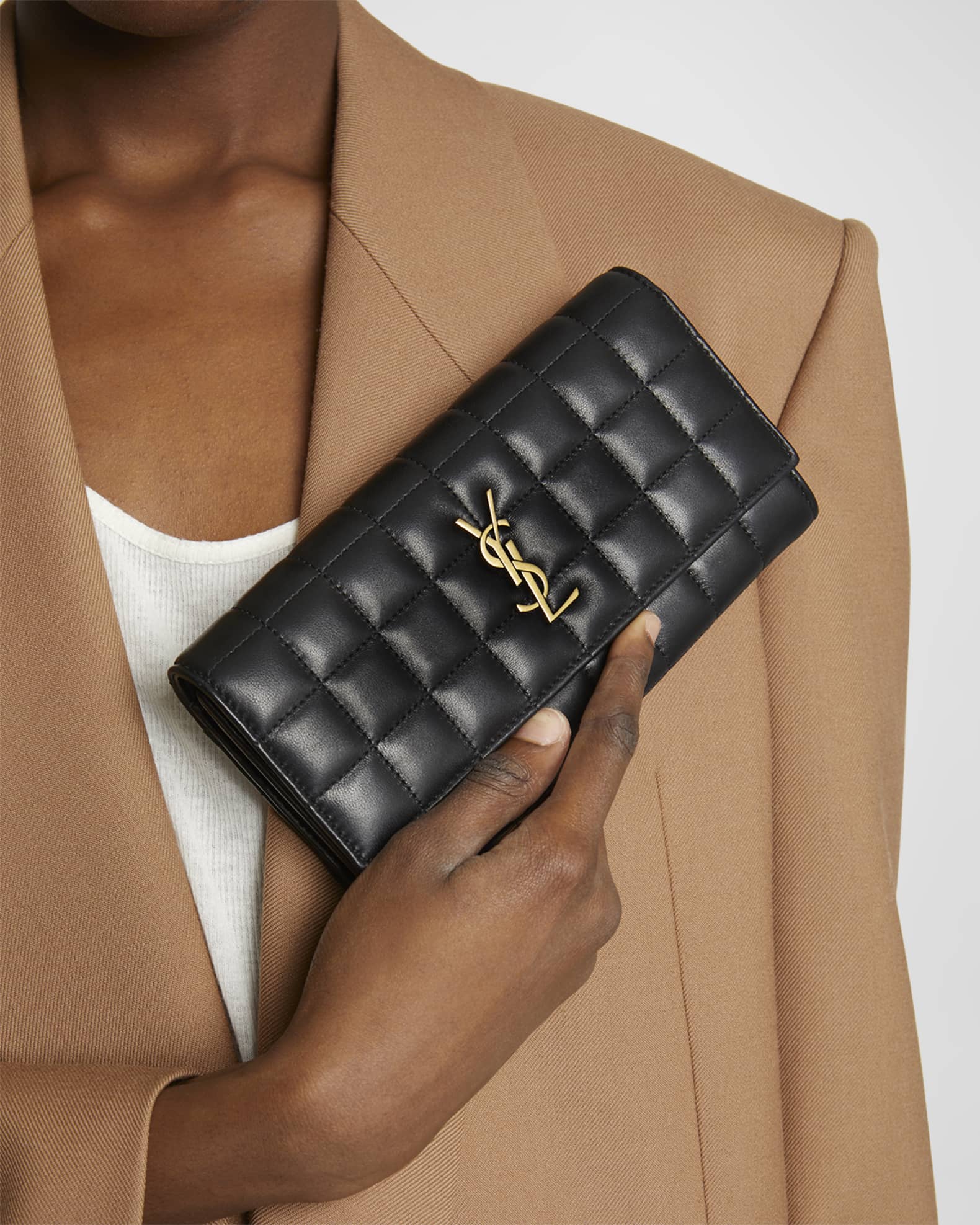 Ysl monogram large flap wallet hotsell
