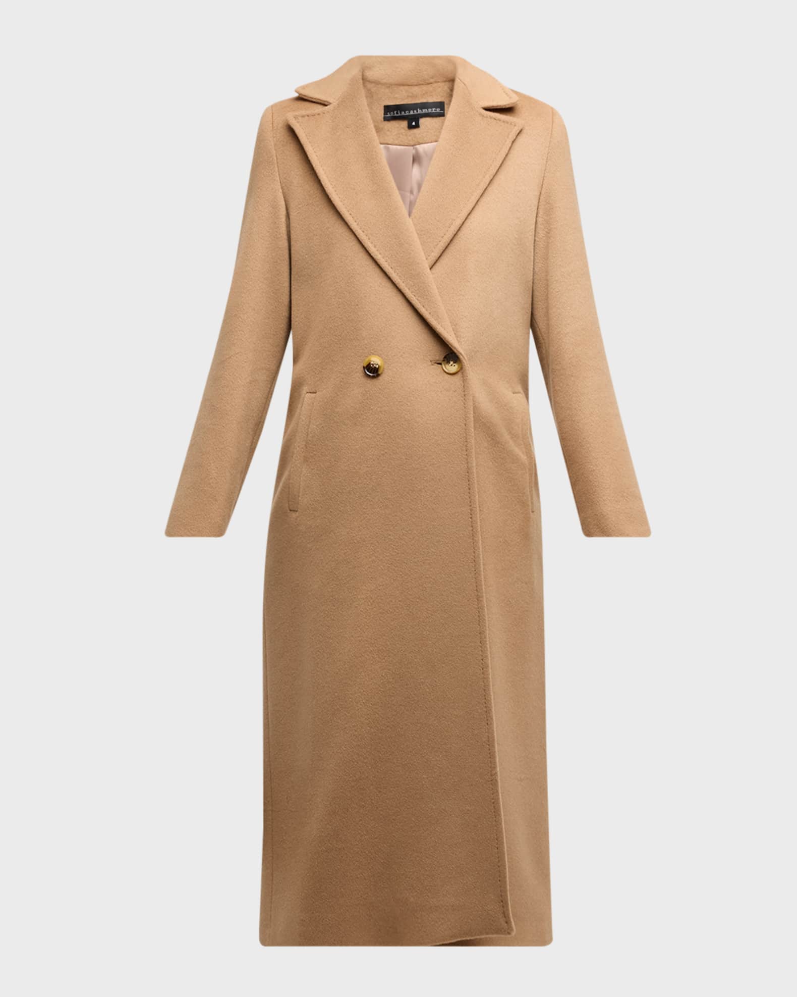 Wool cashmere camel coat new arrivals