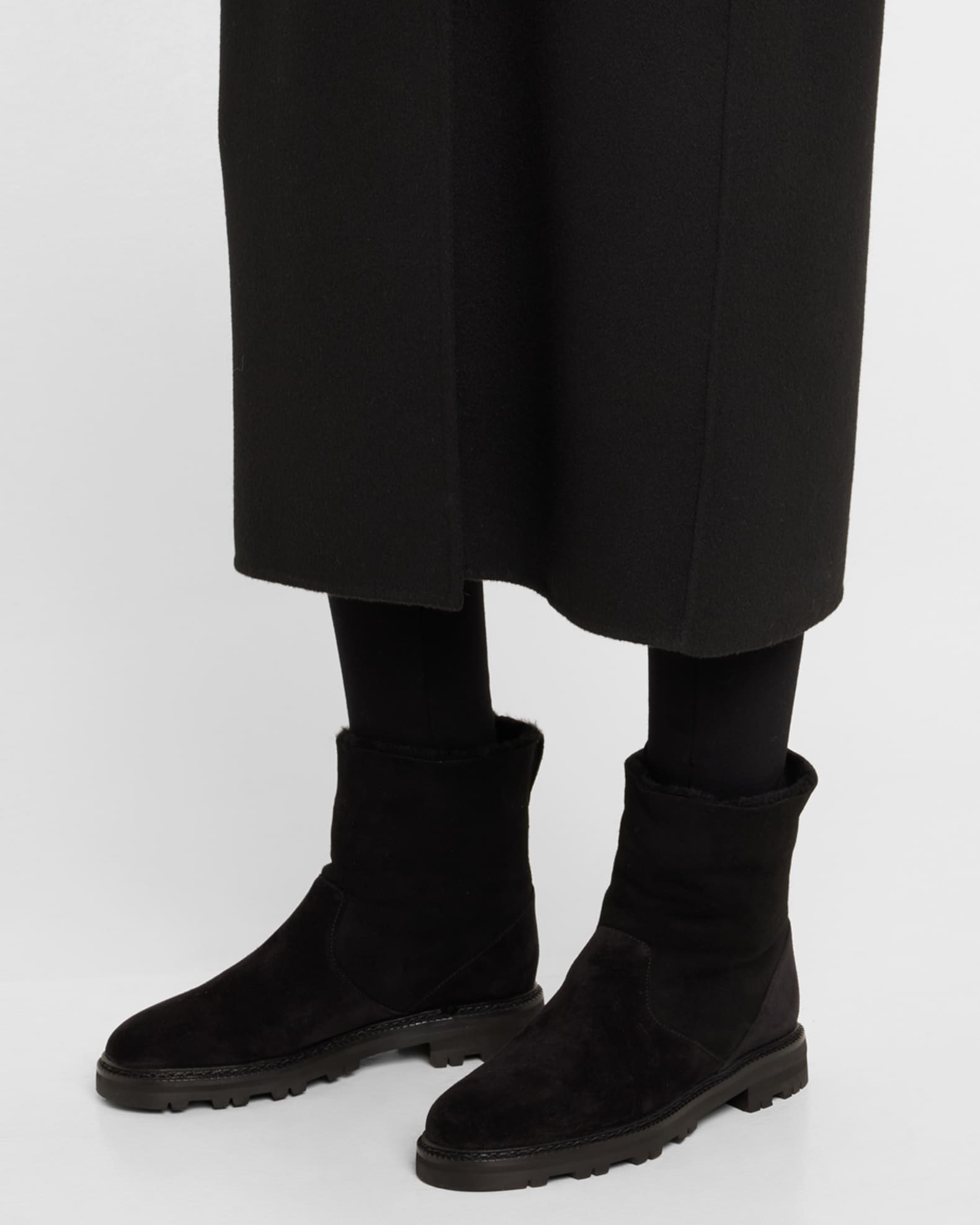 Tomosa Suede Cozy Ankle Boots 1