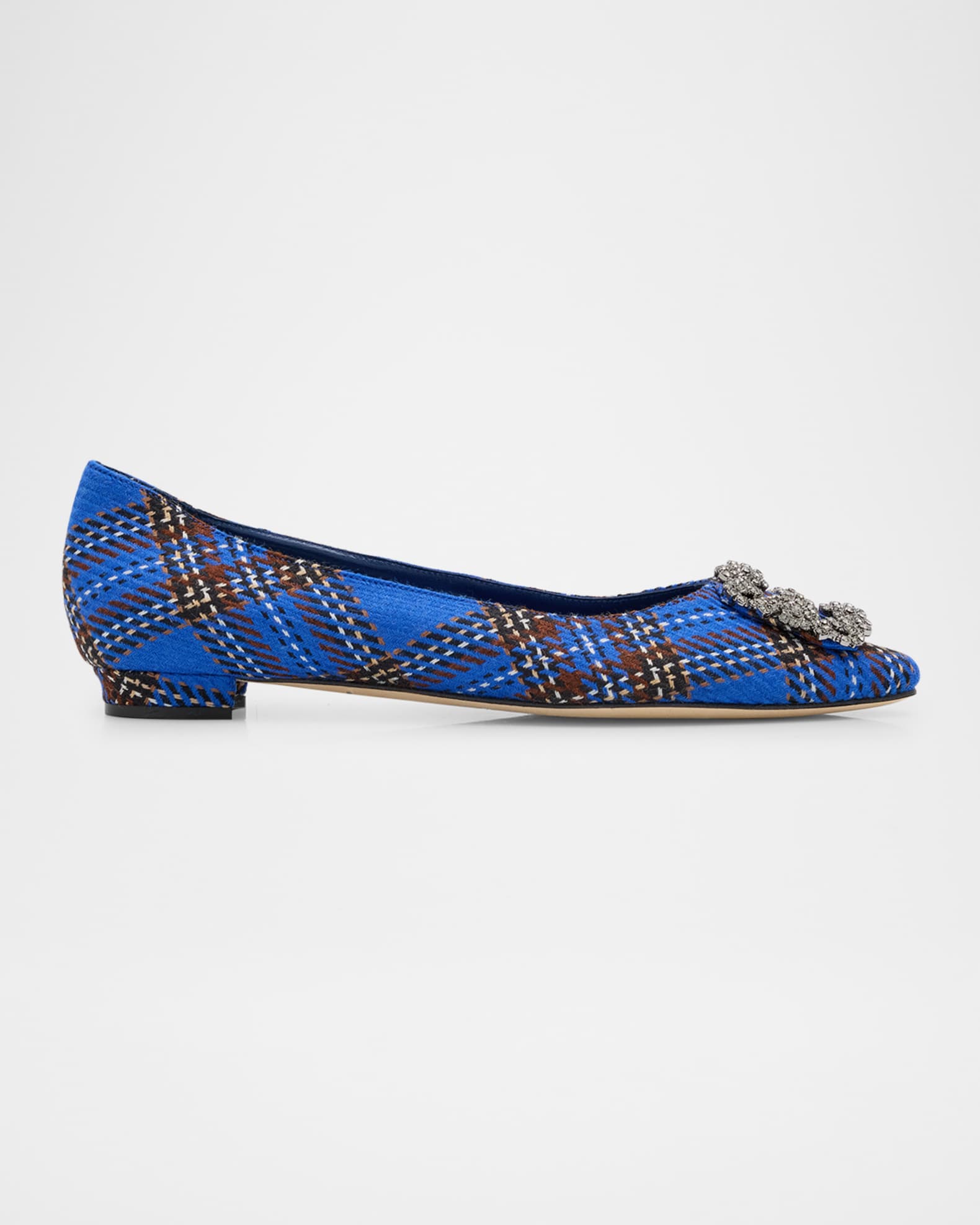 Manolo blahnik plaid on sale