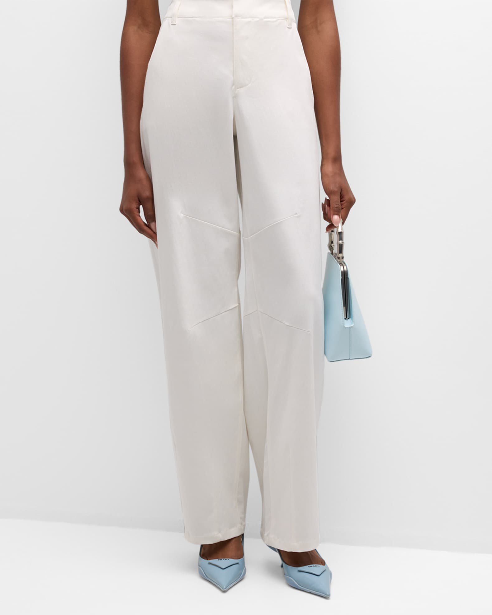 Porter Low-Rise Balloon Trousers 1