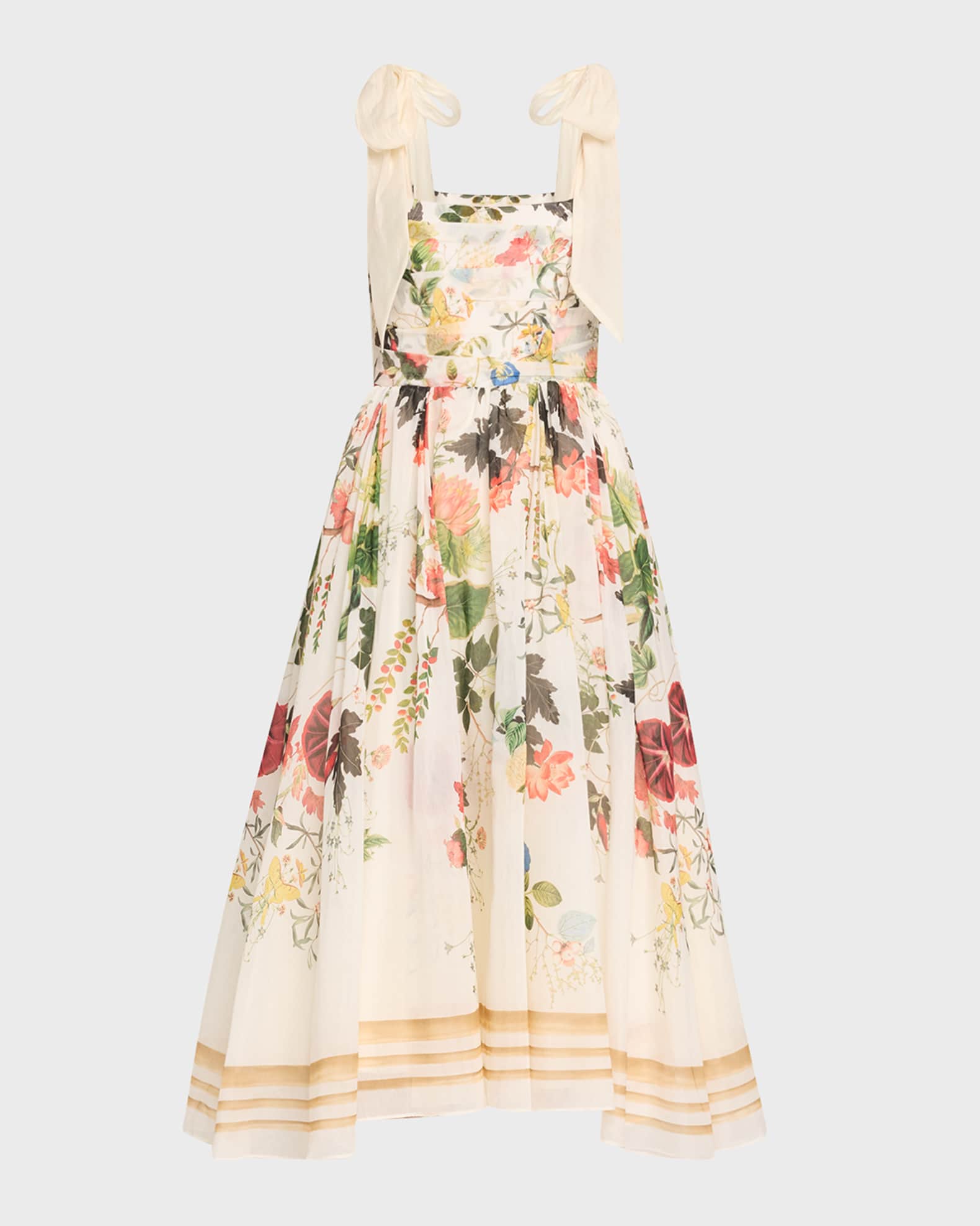 Alice Olivia Haven Flared Midi Dress Neiman Marcus