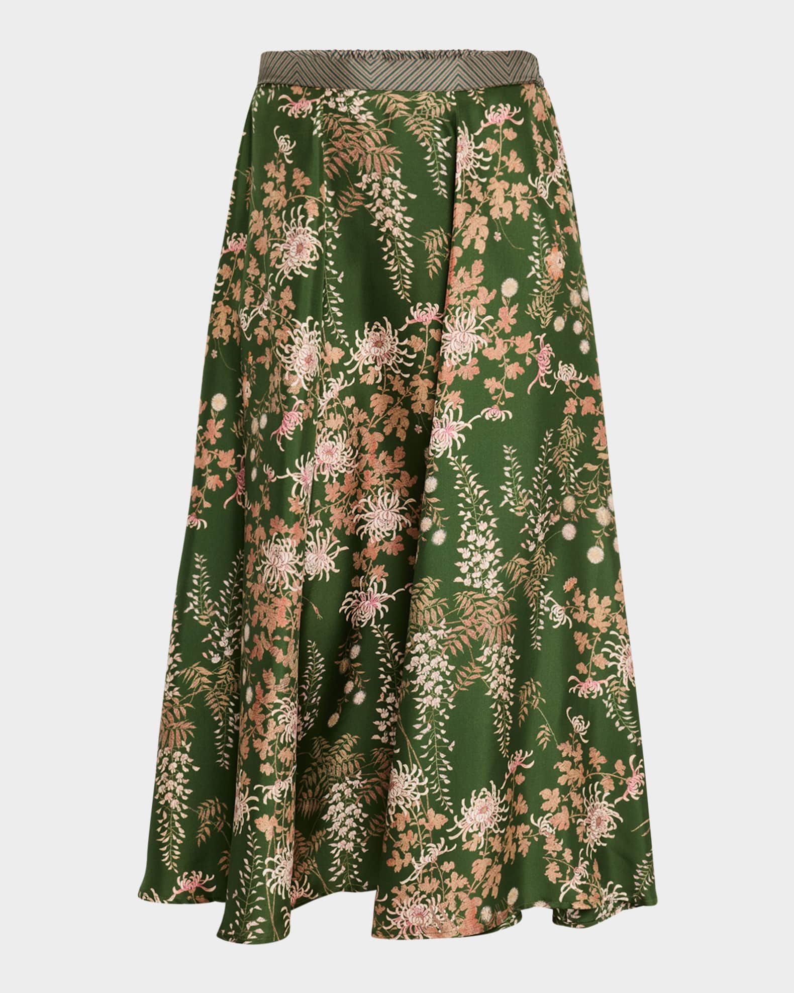 Silk midi skirt 9mm on sale