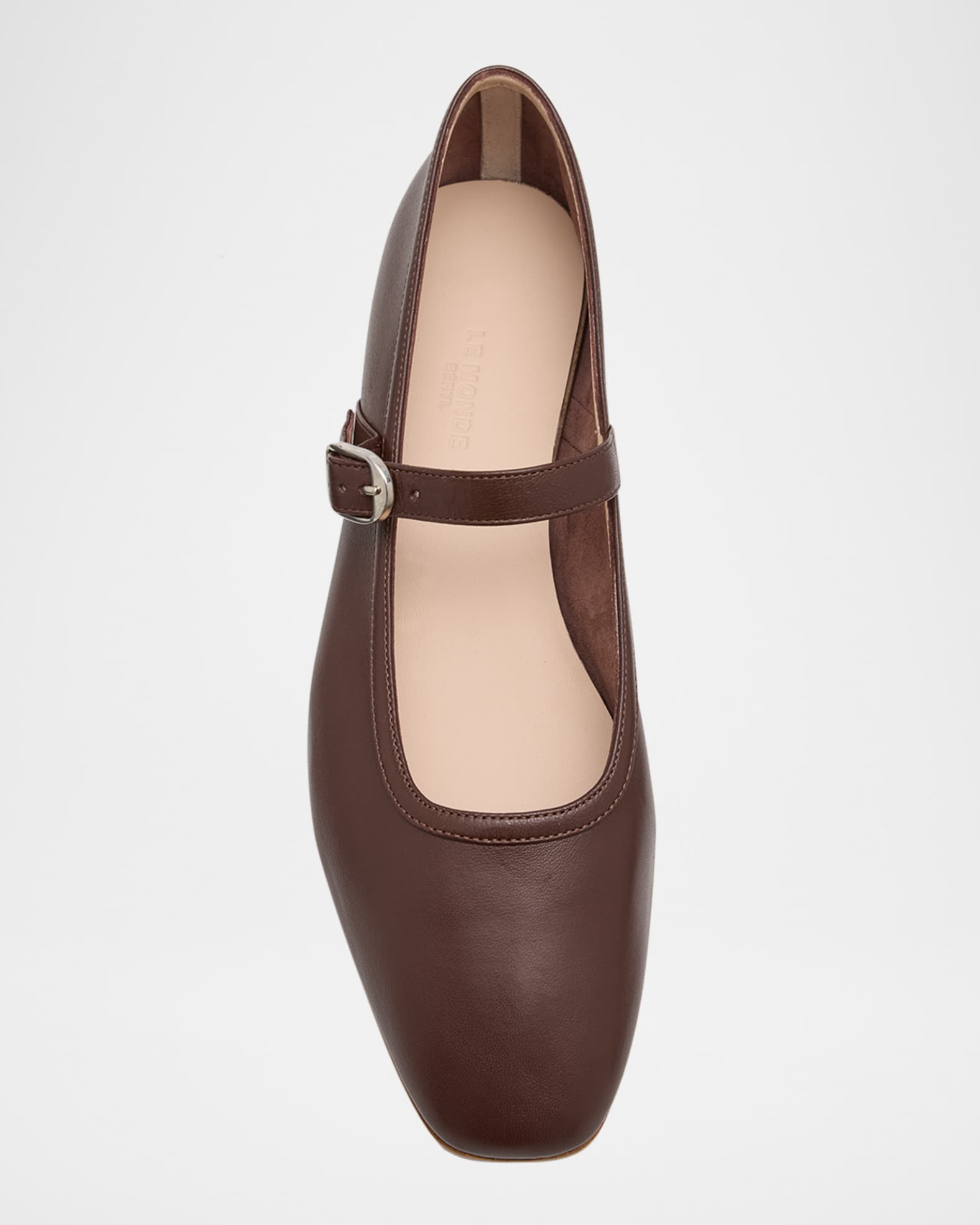 【関税込み】LE MONDE BERYL Ballerinas Le Monde Beryl Leather Mary Jane Ballerina Flats - Bergdorf