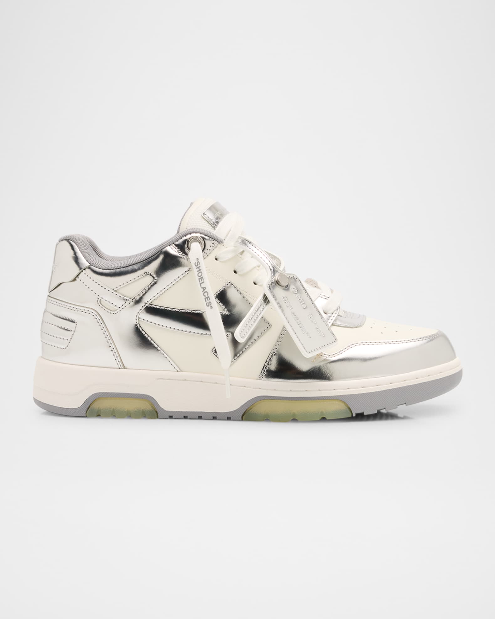 Neiman marcus off white sneakers top