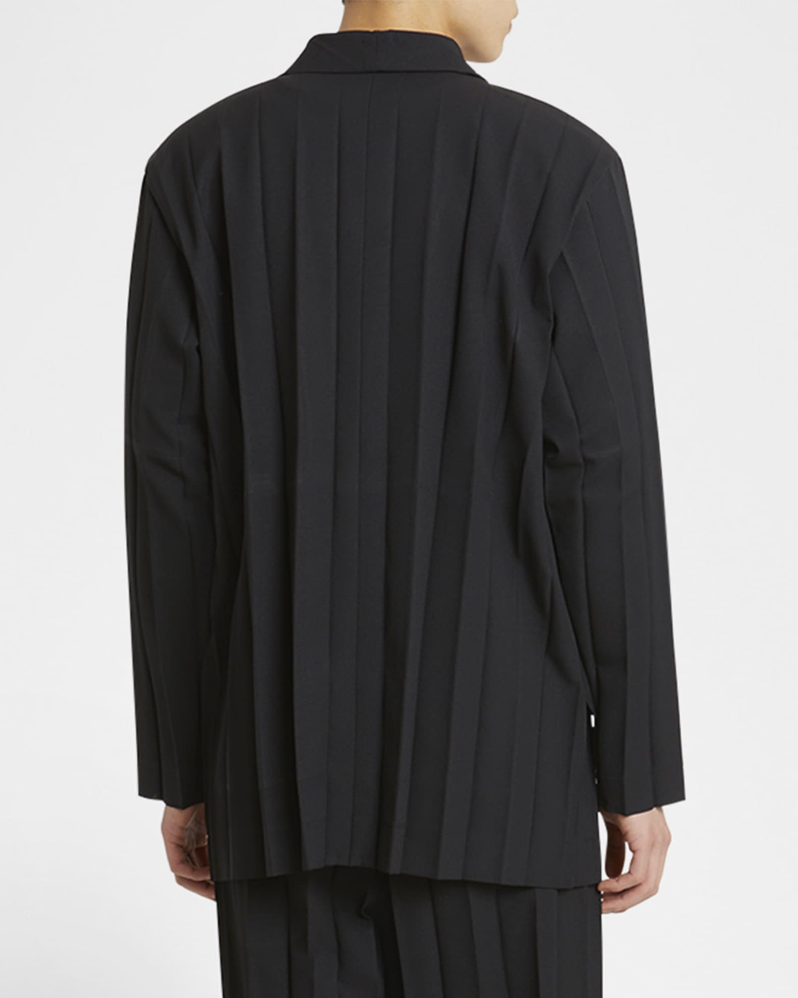 Homme Plisse Issey Miyake Men's Edge Pleated Sport Coat