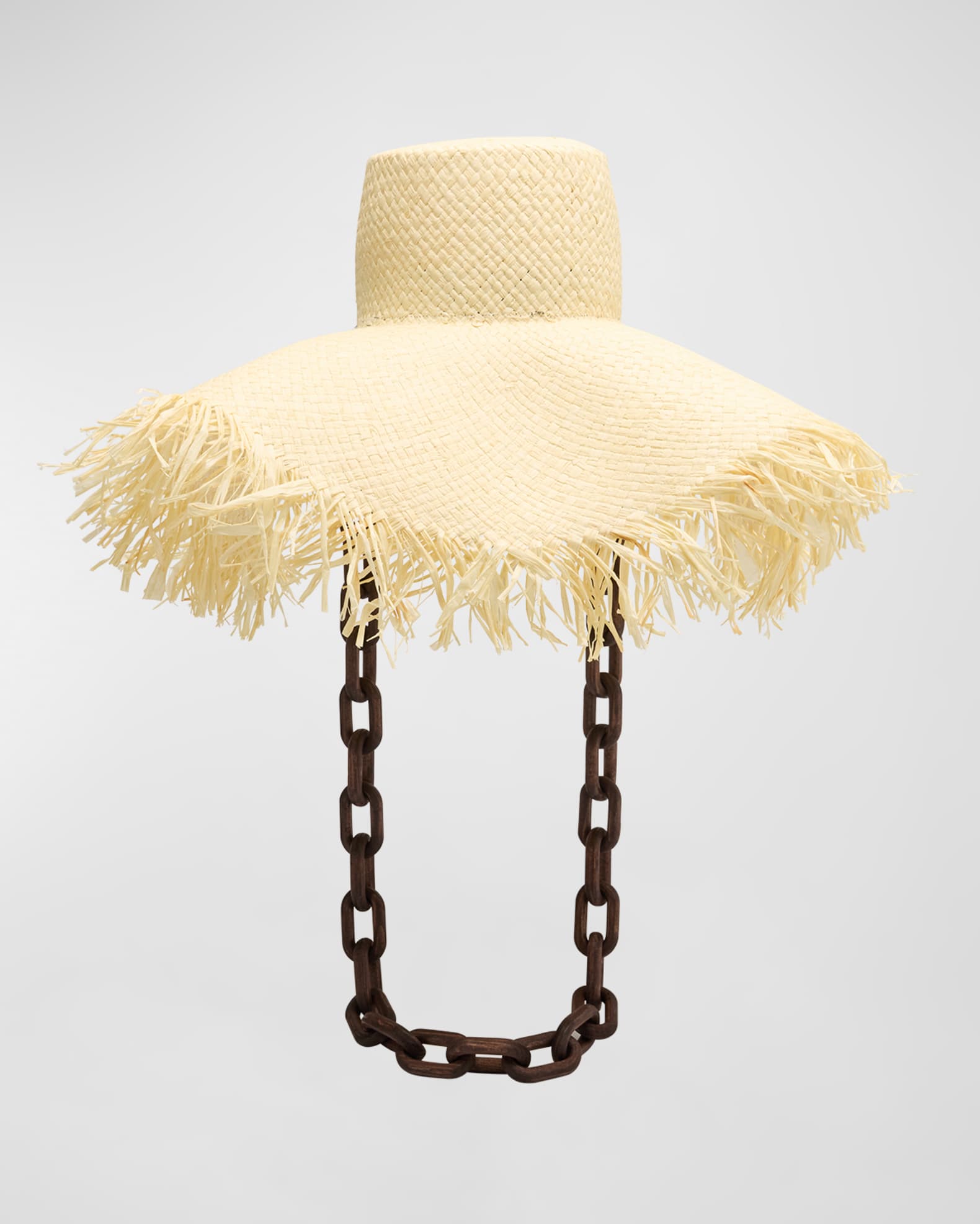 Eugenia Kim Valentina Raffia Large Brim Hat