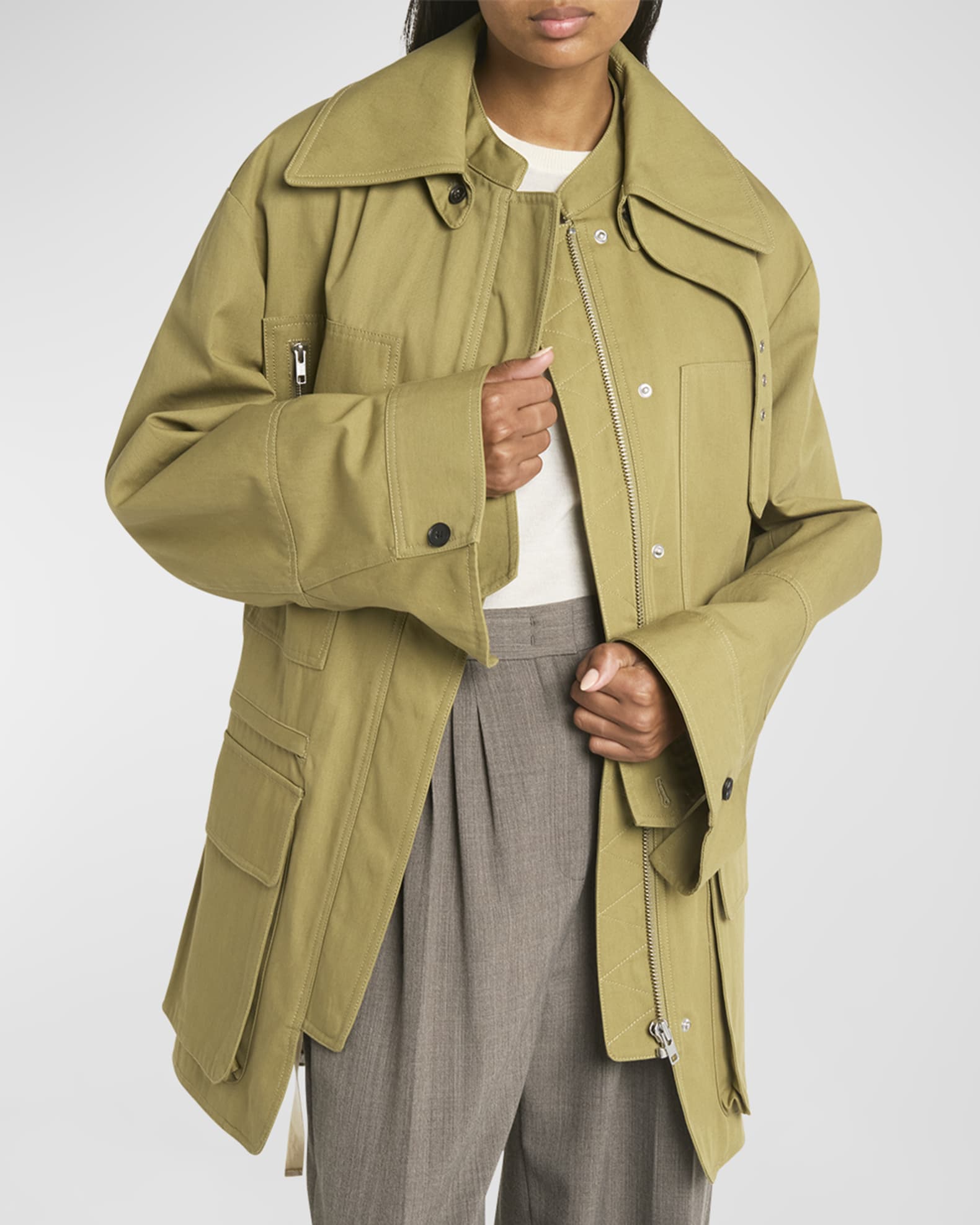 Co Oversized Field Jacket | Neiman Marcus
