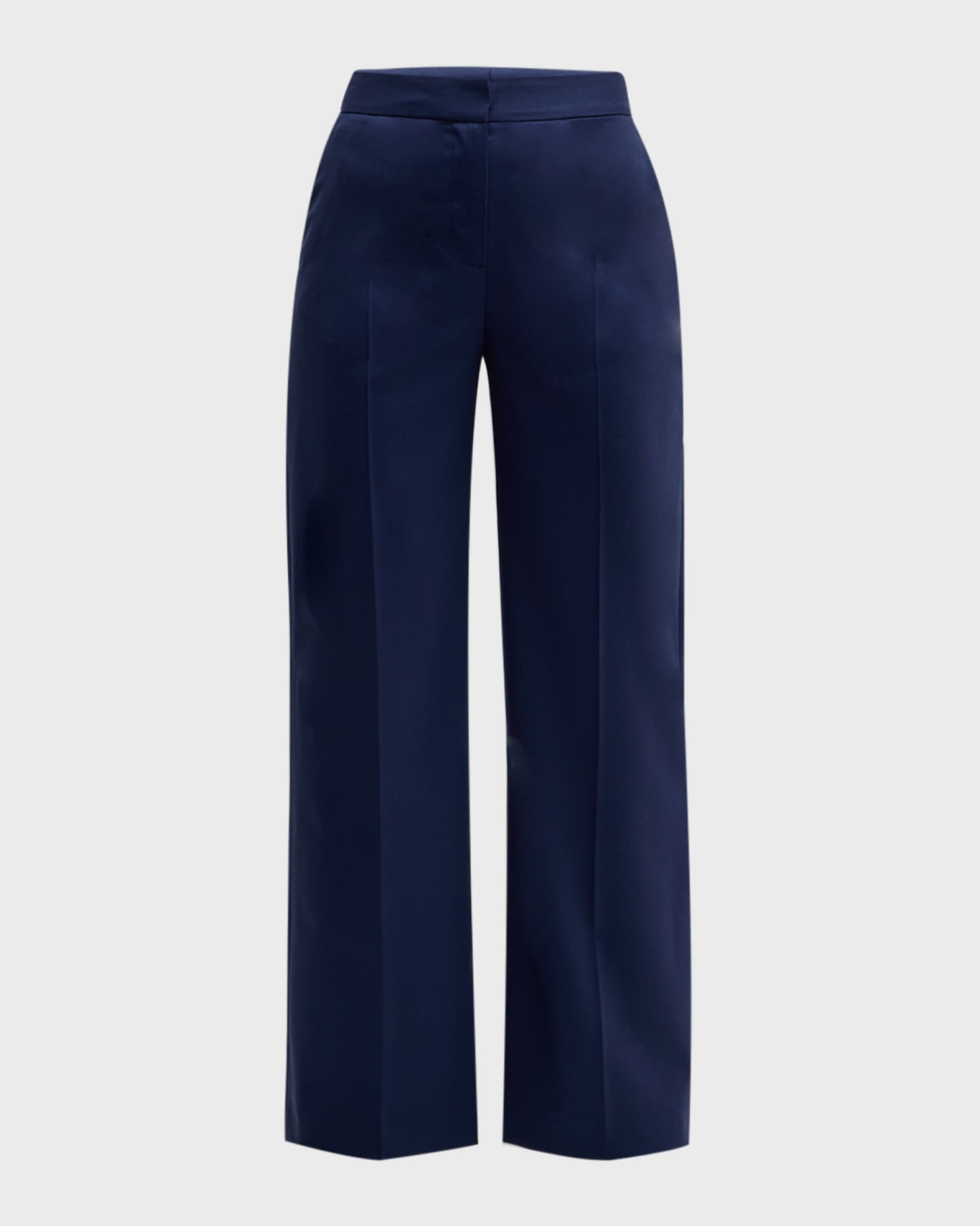 Wide-Leg Seasonless Wool Trousers 0