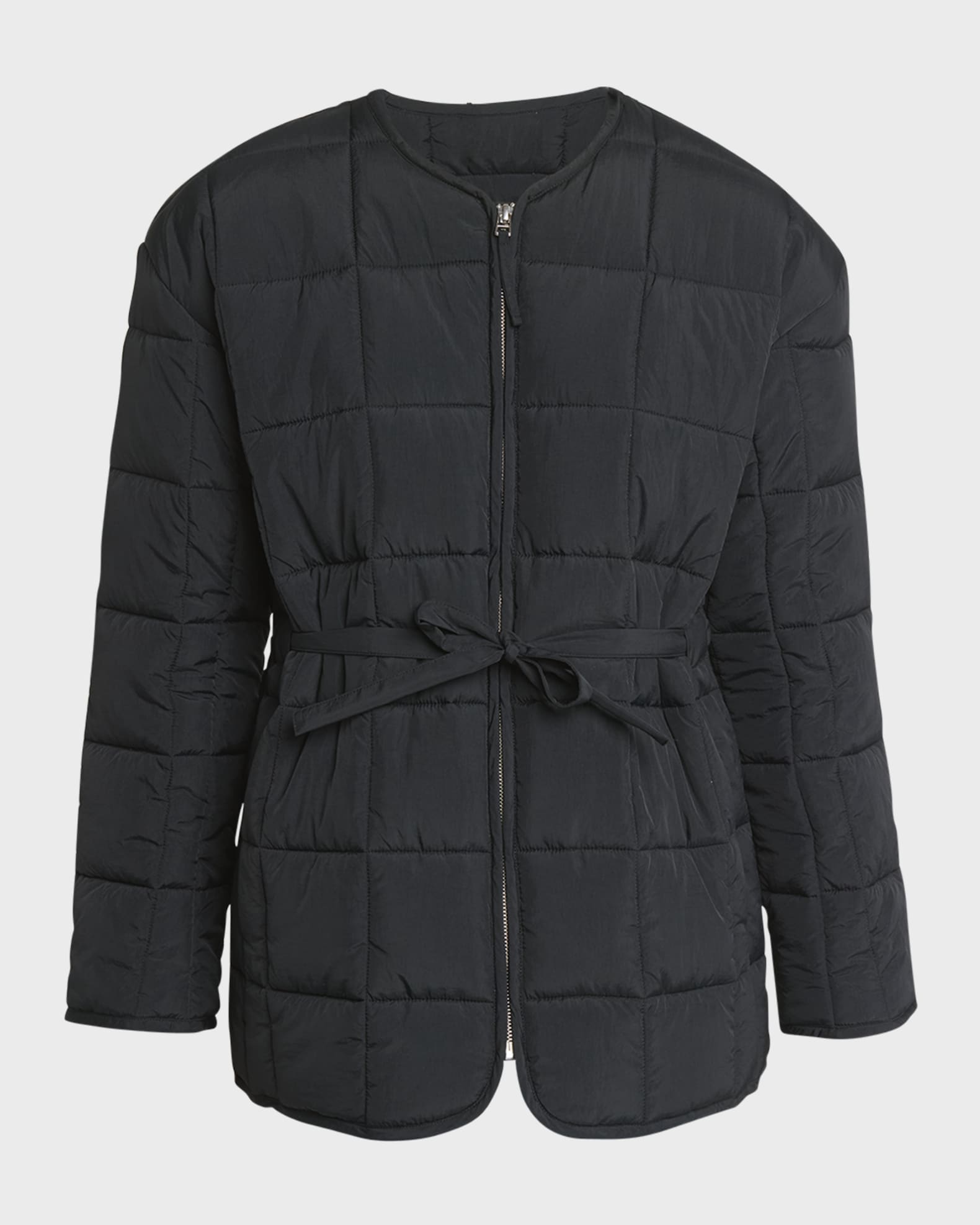 Quilted Zip Jacket 0