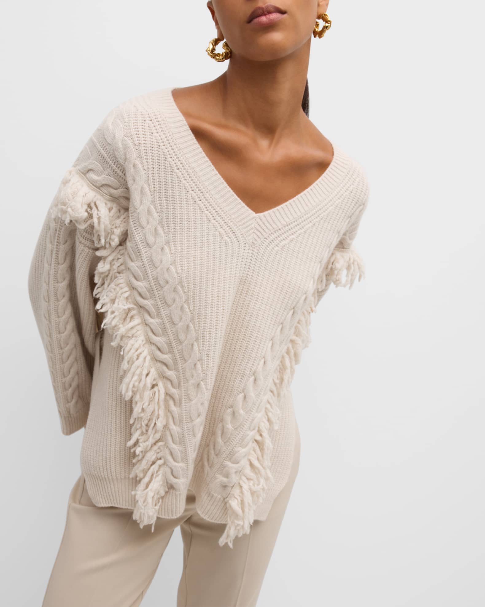 Vince shop purchases cream sweater