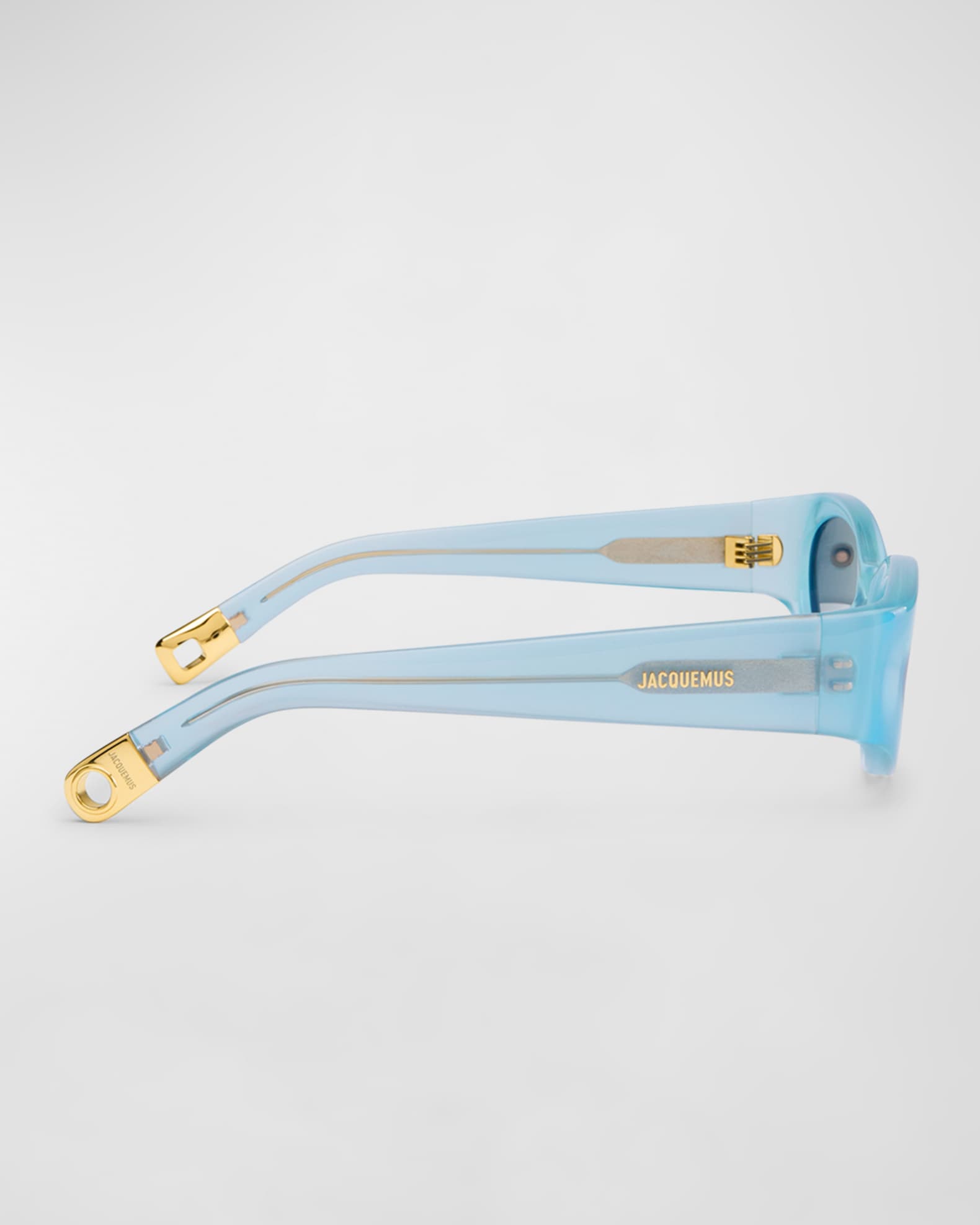 Les Lunettes Acetate Oval Sunglasses  1