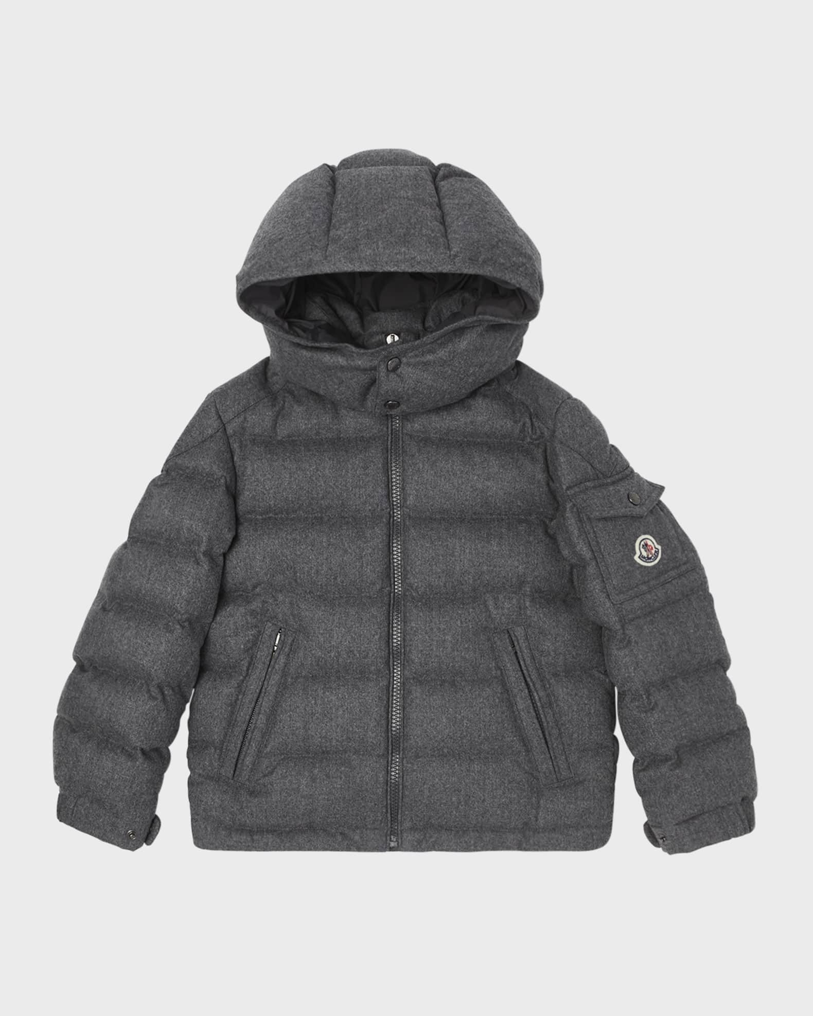 Boy's Montgenevre Quilted Wool Jacket | Neiman Marcus