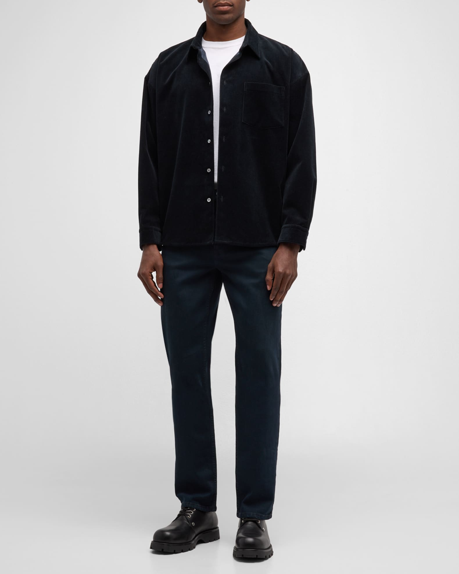 Men's Relaxed Corduroy Overshirt 1
