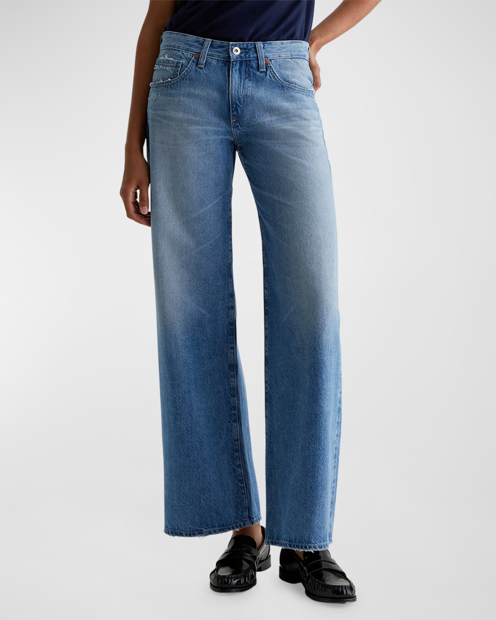 AG Jeans Adria Wide-Leg Jeans