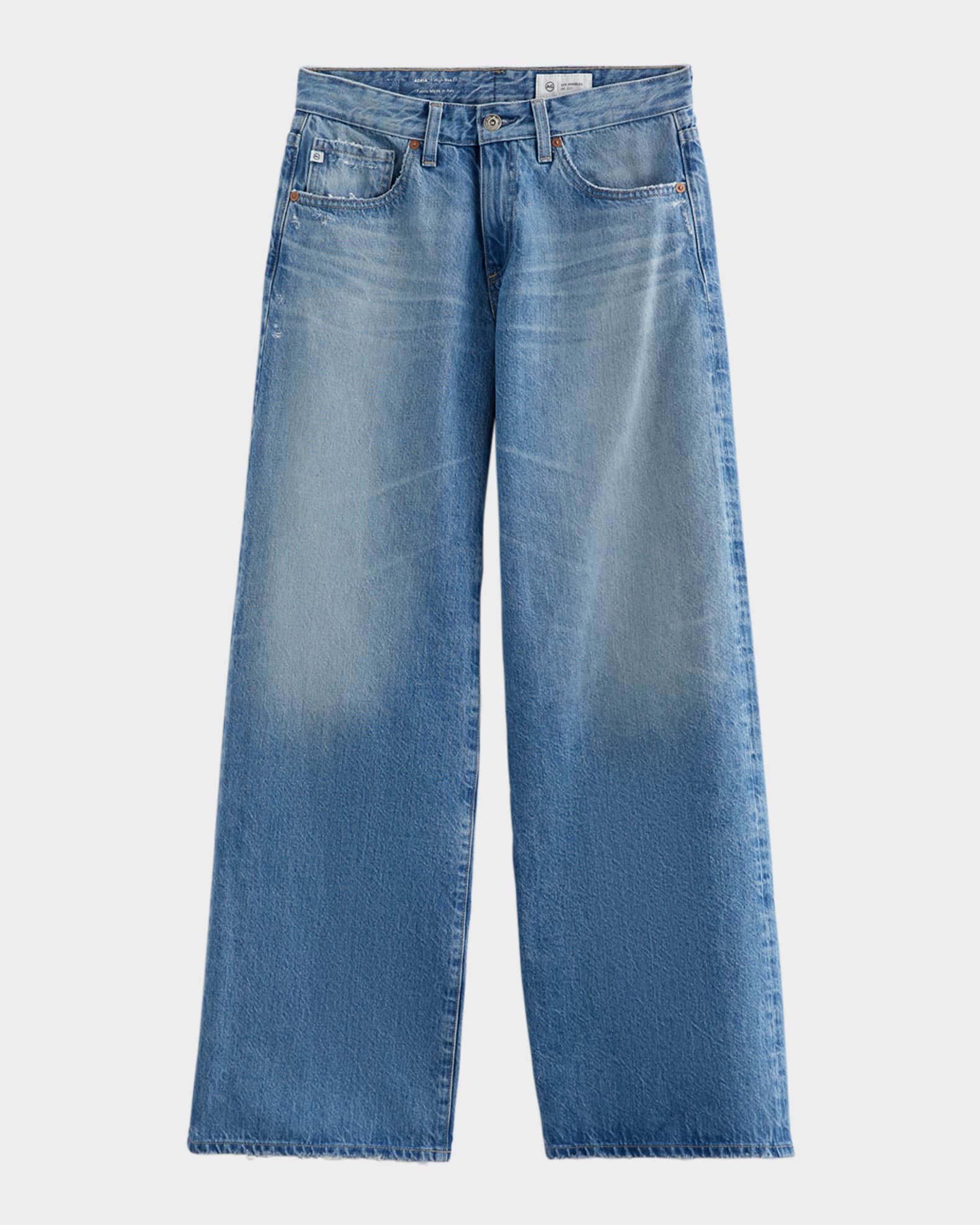 Adria Wide-Leg Jeans 0