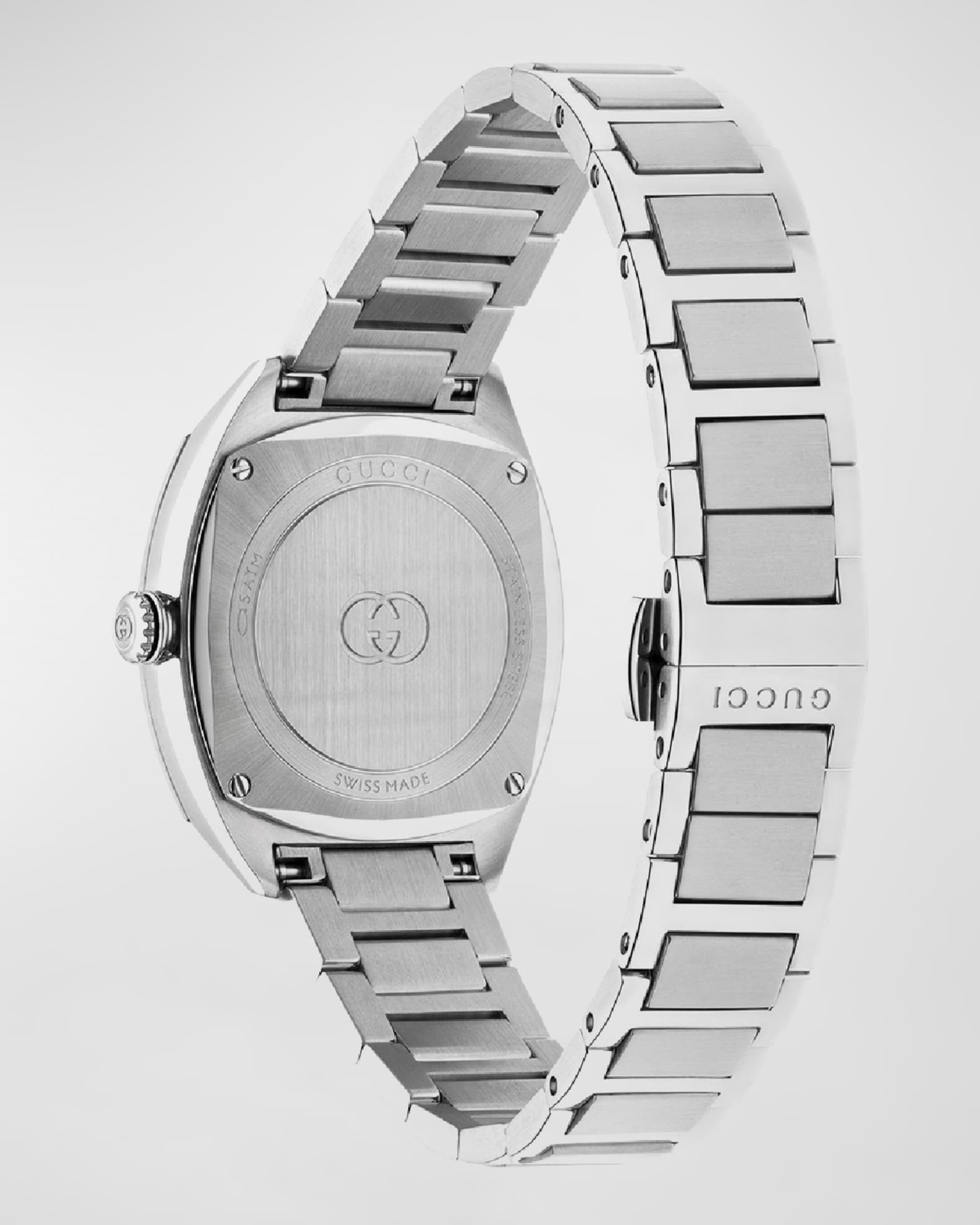【数量限定】 Gucci Interlocking G Small Pink 8 Diamond Stainless Steel 時計