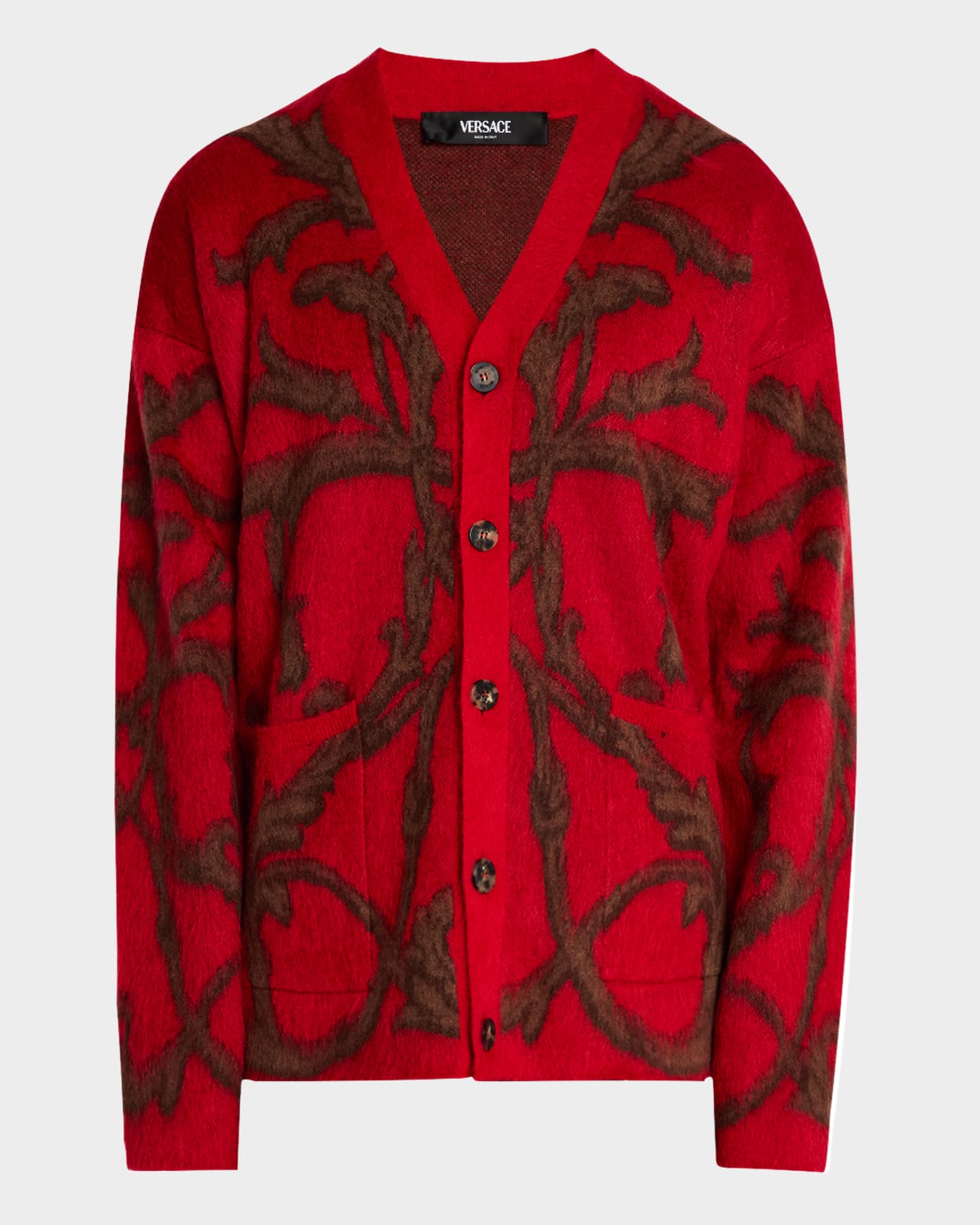 Versace cardigan mens hotsell