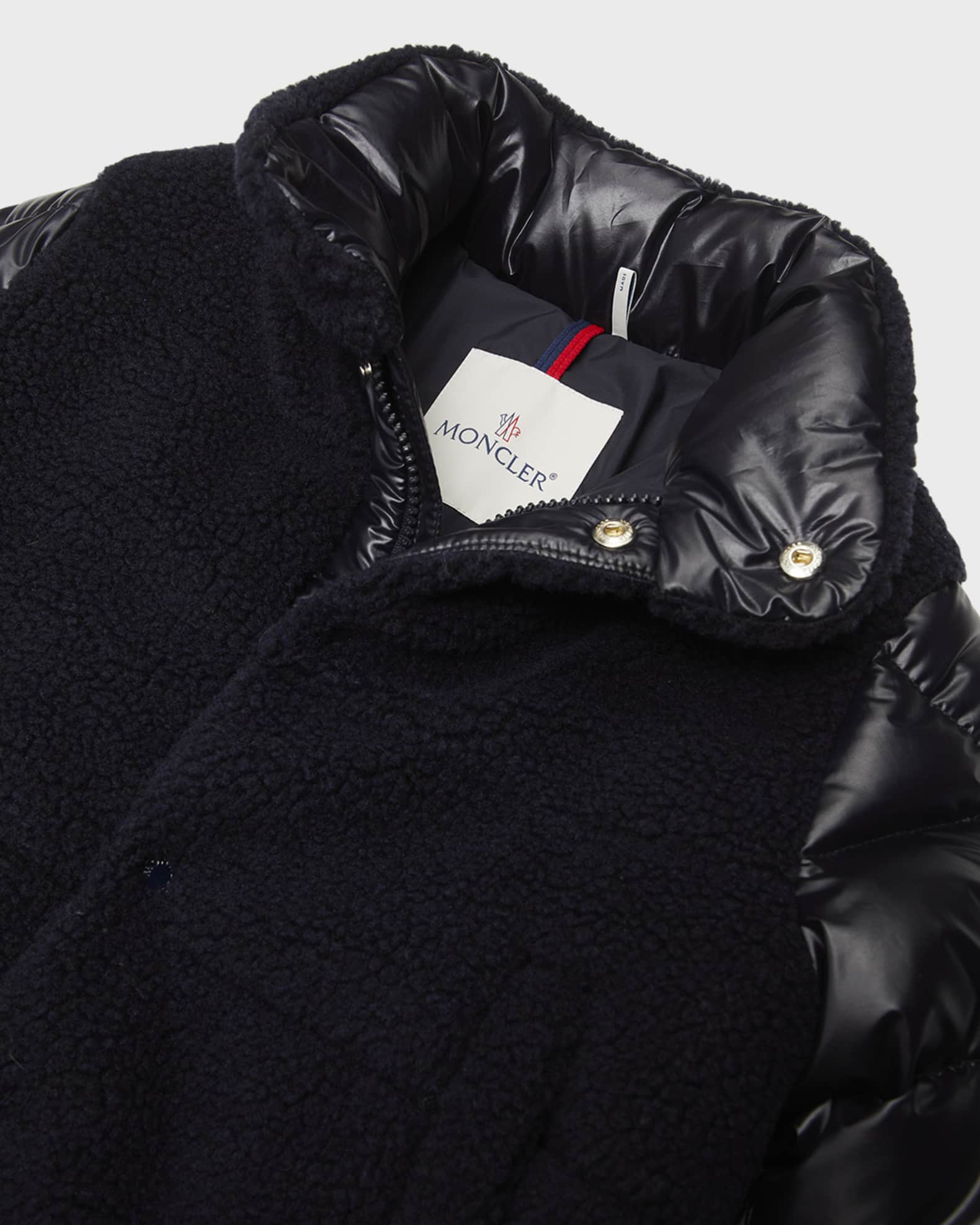 Moncler fur bomber jacket store