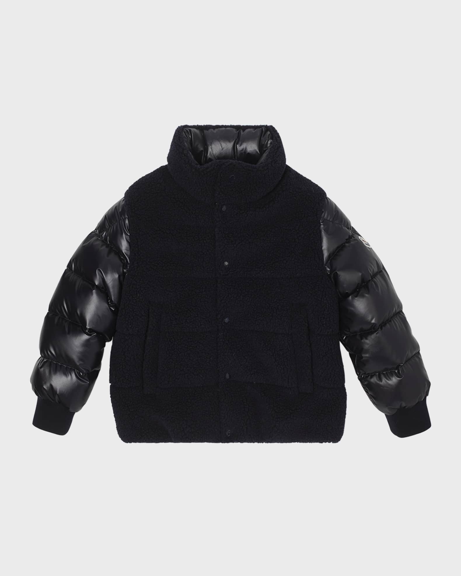 Moncler bomber jacket with fur on sale