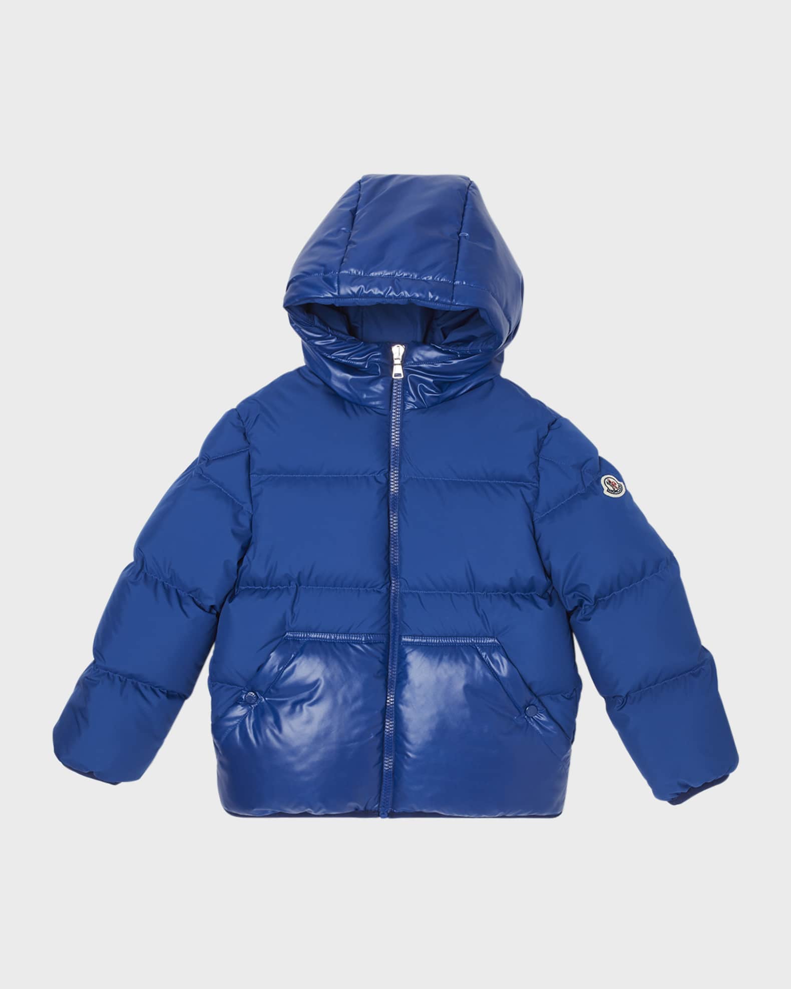Boy's Barin Two-Tone Puffer Jacket, Size 8-14 0