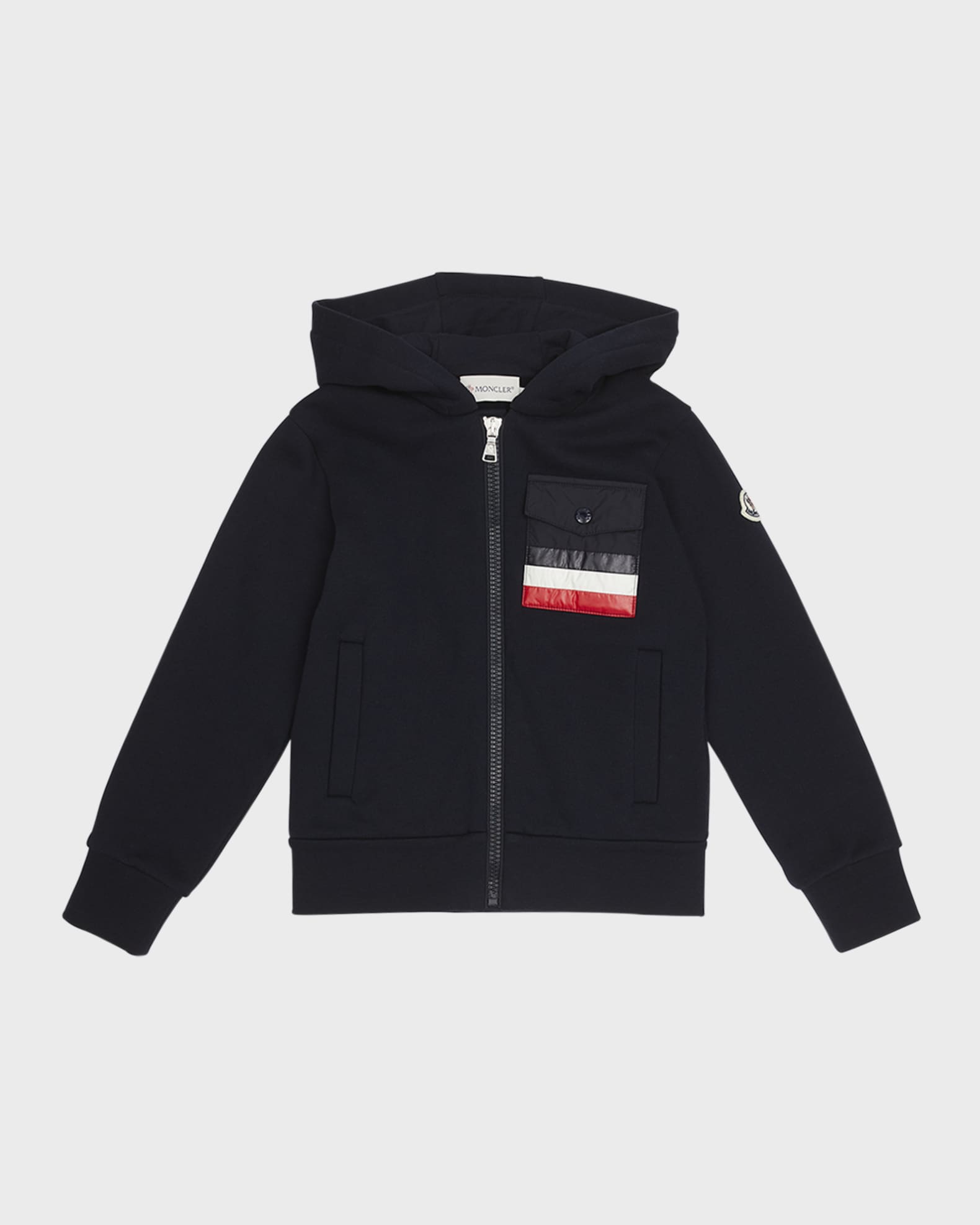Moncler tri trim hooded sweatshirt new arrivals