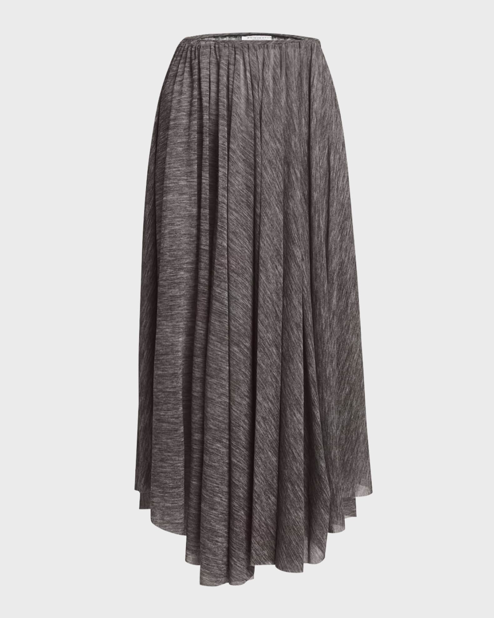 スカート PHILOSOPHY DI LORENZO SERAFINI WOMAN SKIRTS Philosophy di Lorenzo Serafini Pleated A-Line Maxi Skirt