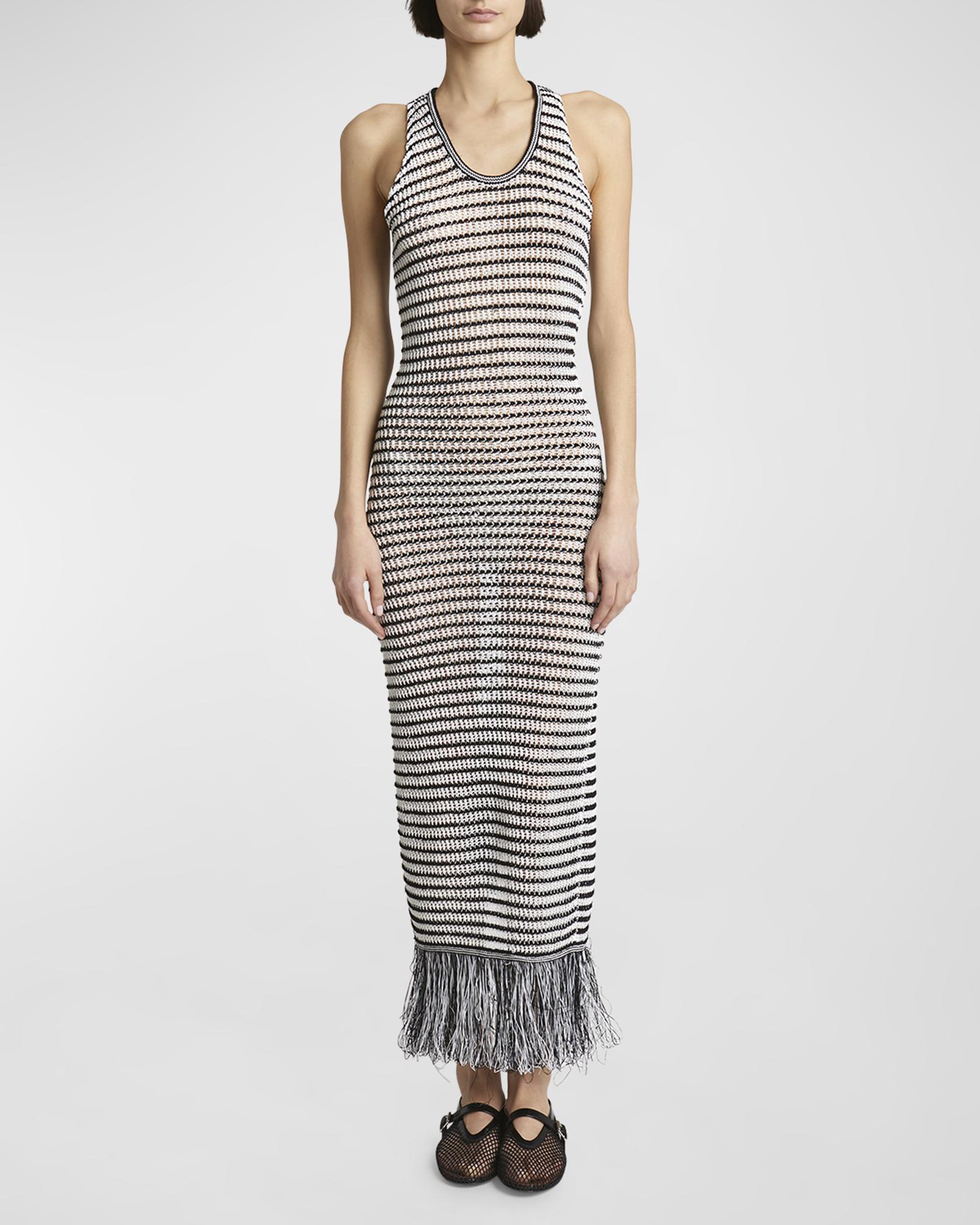 alaia crochet dress Alaa, Crochet maxi dress, Women, White, S, Dresses, Materialmix