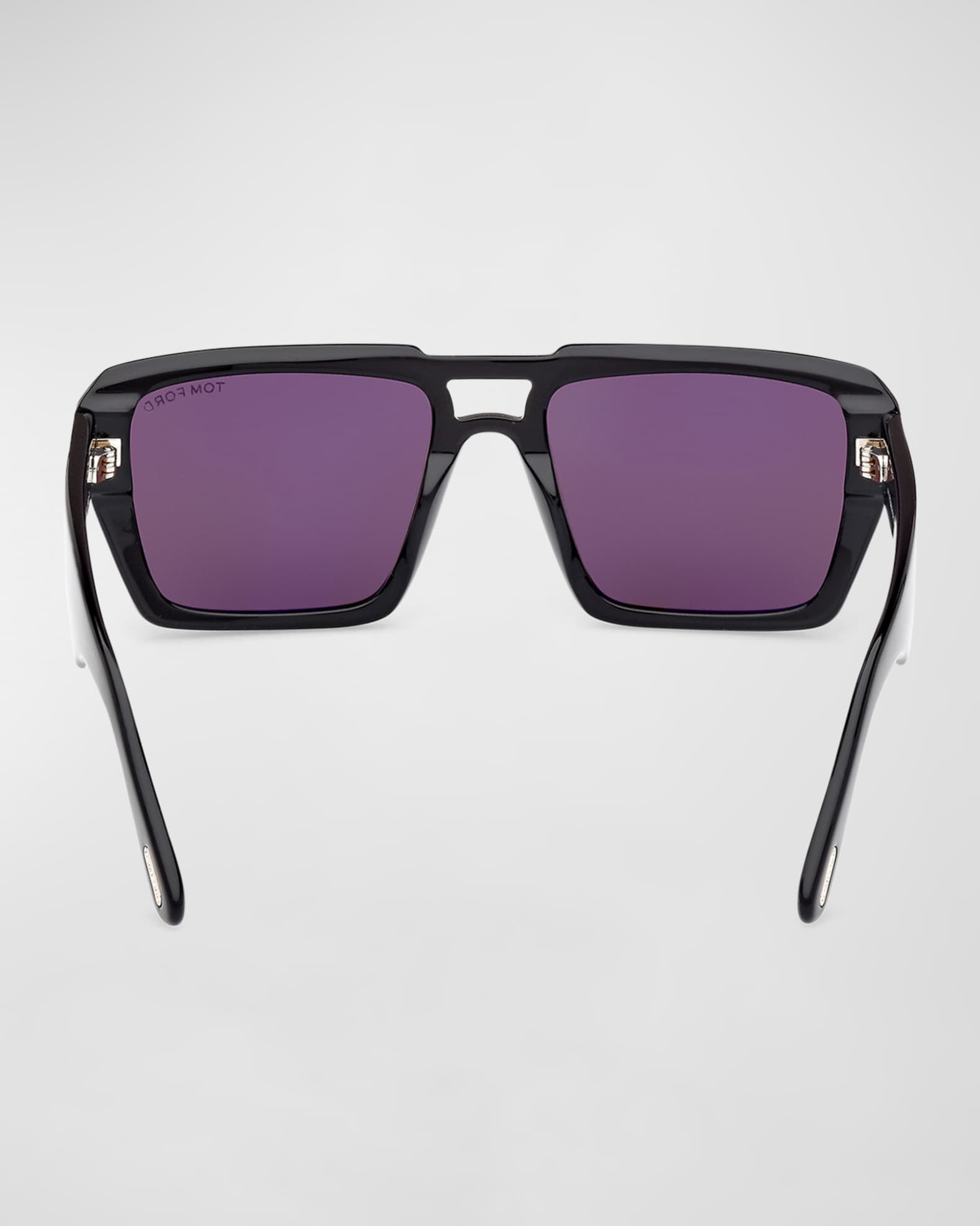 ＴＭＧＥ×ＴＦＯＡ TOM FORD Men's Redford Acetate Rectangle Sunglasses | Neiman