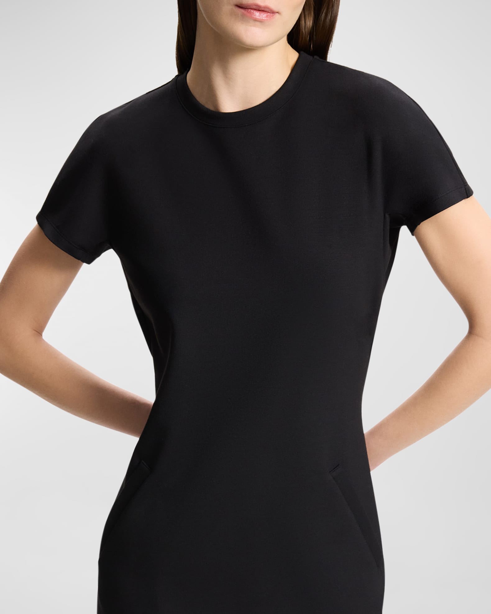 Dolman Sleeve Mini Dress
